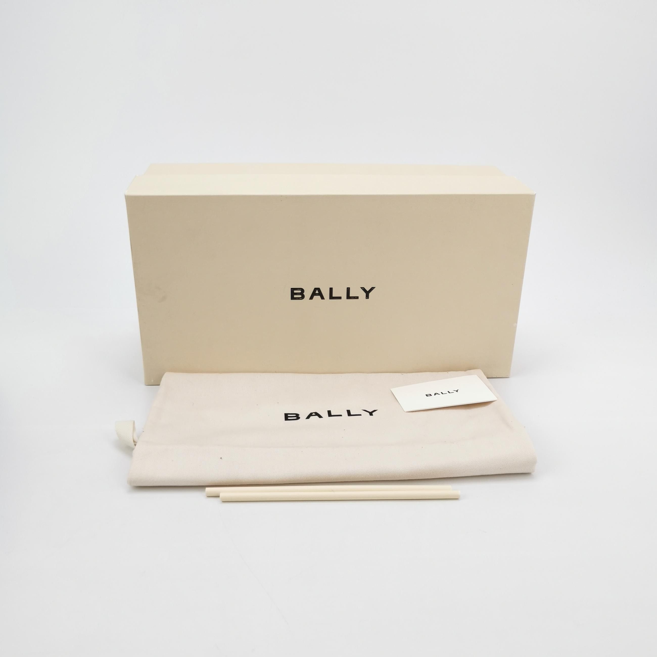 Bally Bally Striped Pebble Grain Leather Loafers Size 43 Size US 10 / EU 43 - 7 Thumbnail