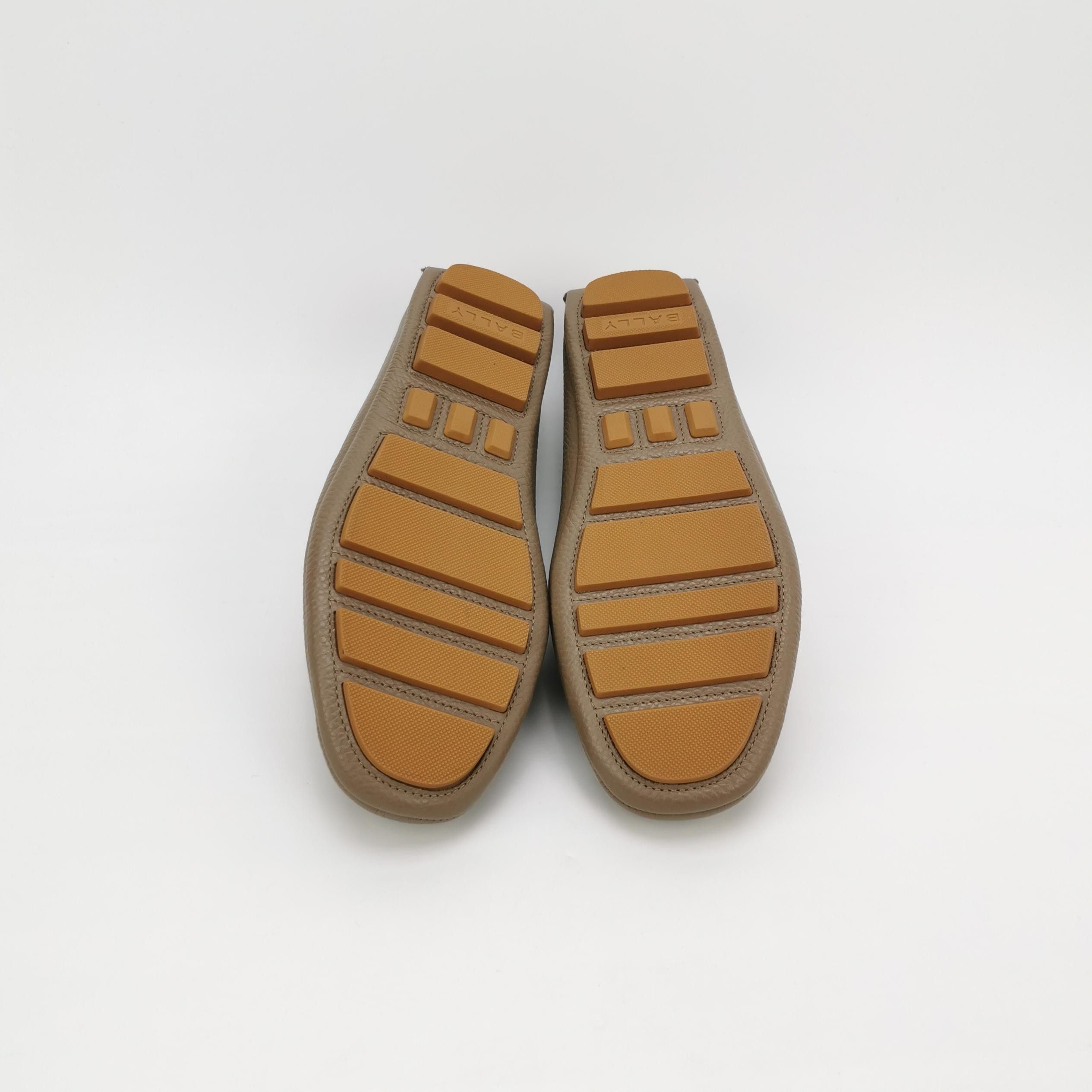 Bally Bally Grained Leather Striped Drivers EU 39 Size US 6 / EU 39 - 6 Thumbnail