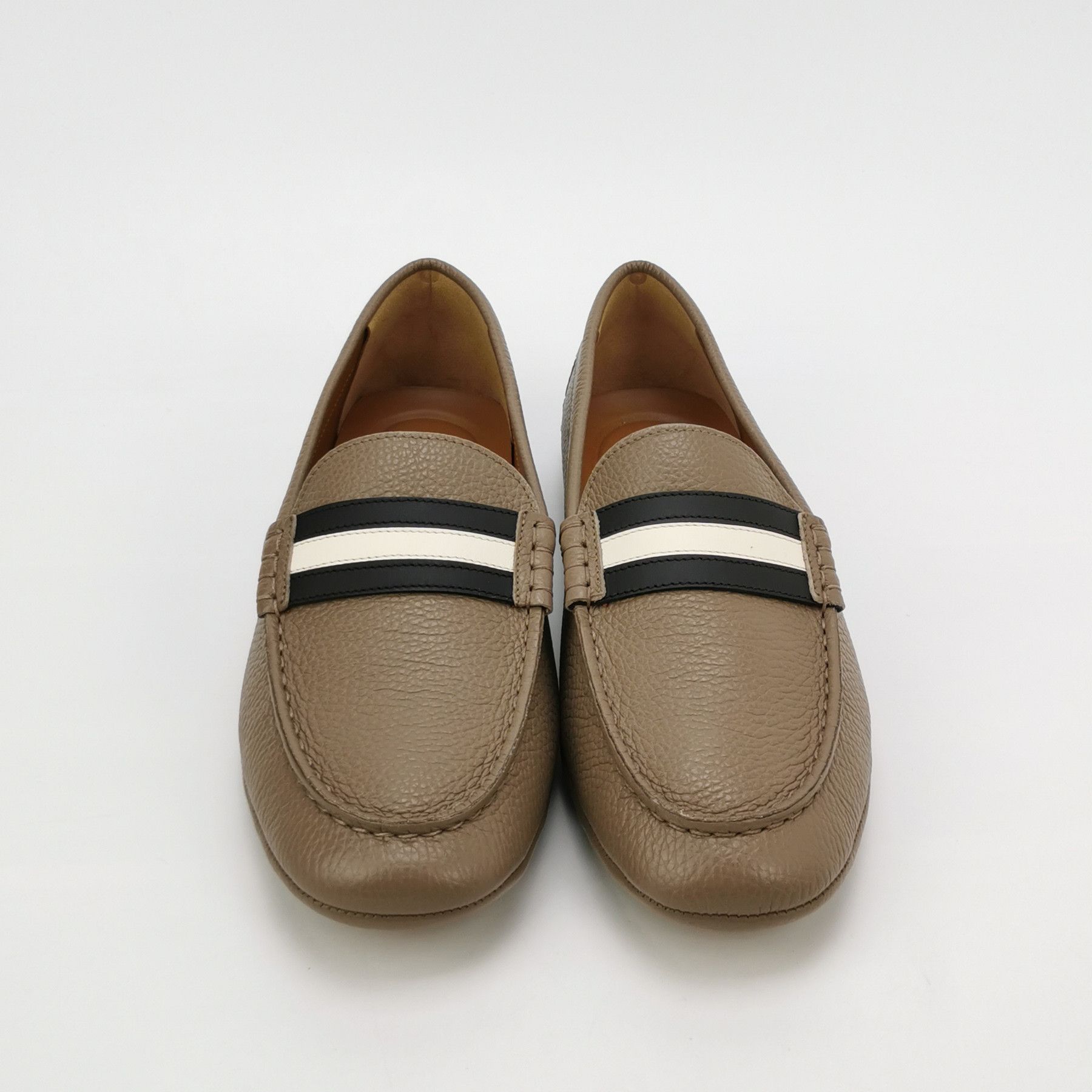 Bally Bally Grained Leather Striped Drivers EU 39 Size US 6 / EU 39 - 4 Thumbnail