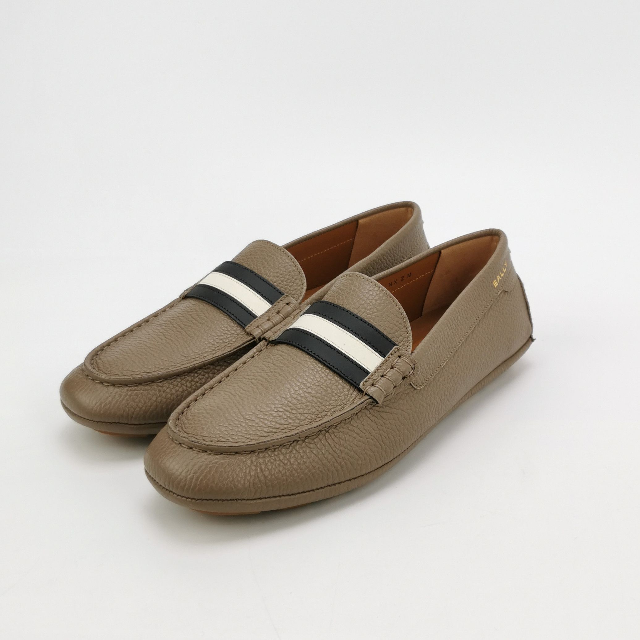 Bally Bally Grained Leather Striped Drivers EU 39 Size US 6 / EU 39 - 3 Thumbnail
