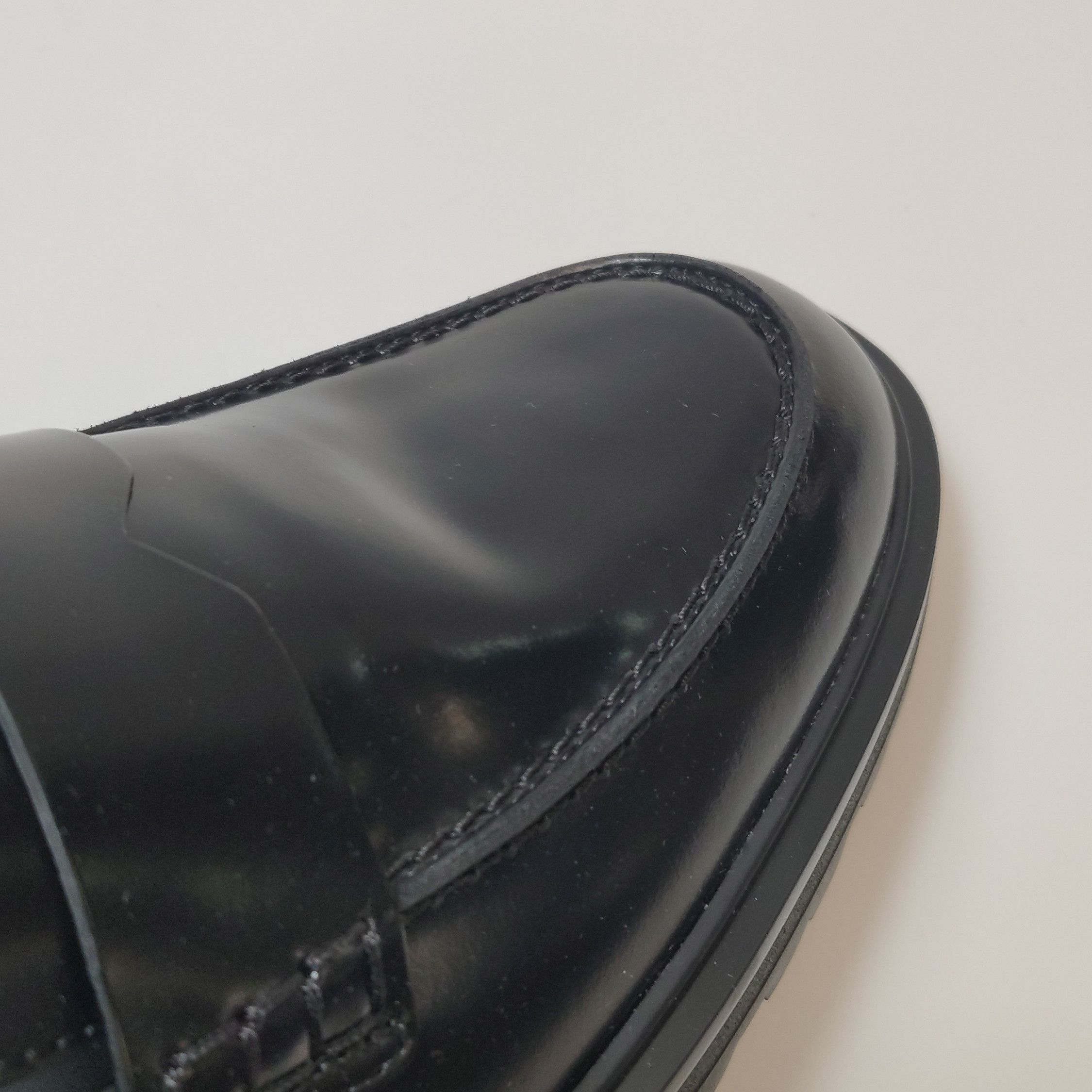 Hogan Hogan Black Leather Penny Loafers EU 40.5 Size US 7 / EU 40 - 8 Thumbnail