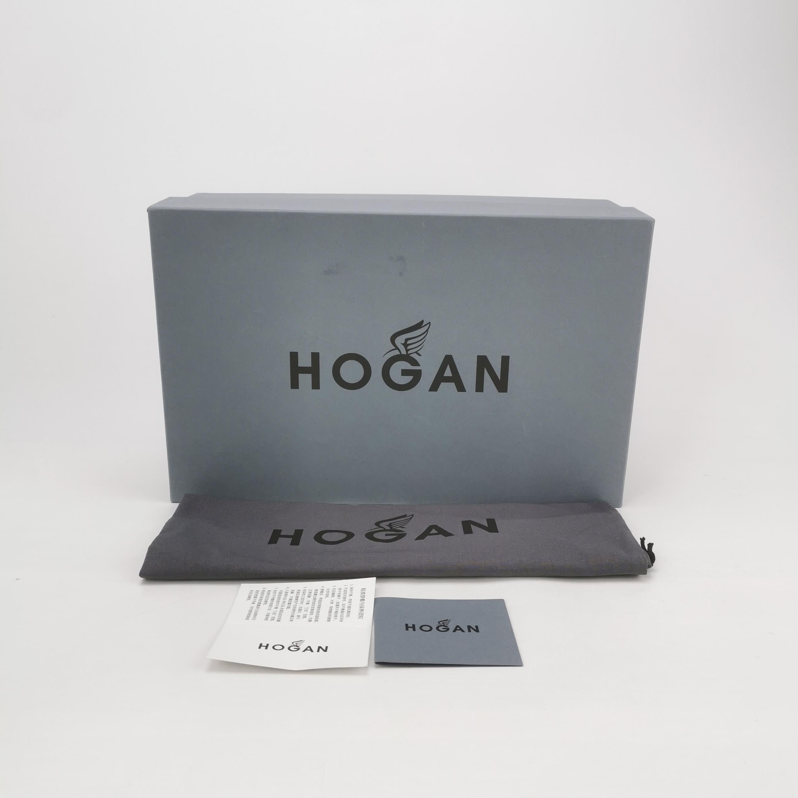 Hogan Hogan Black Leather Penny Loafers EU 40.5 Size US 7 / EU 40 - 7 Thumbnail