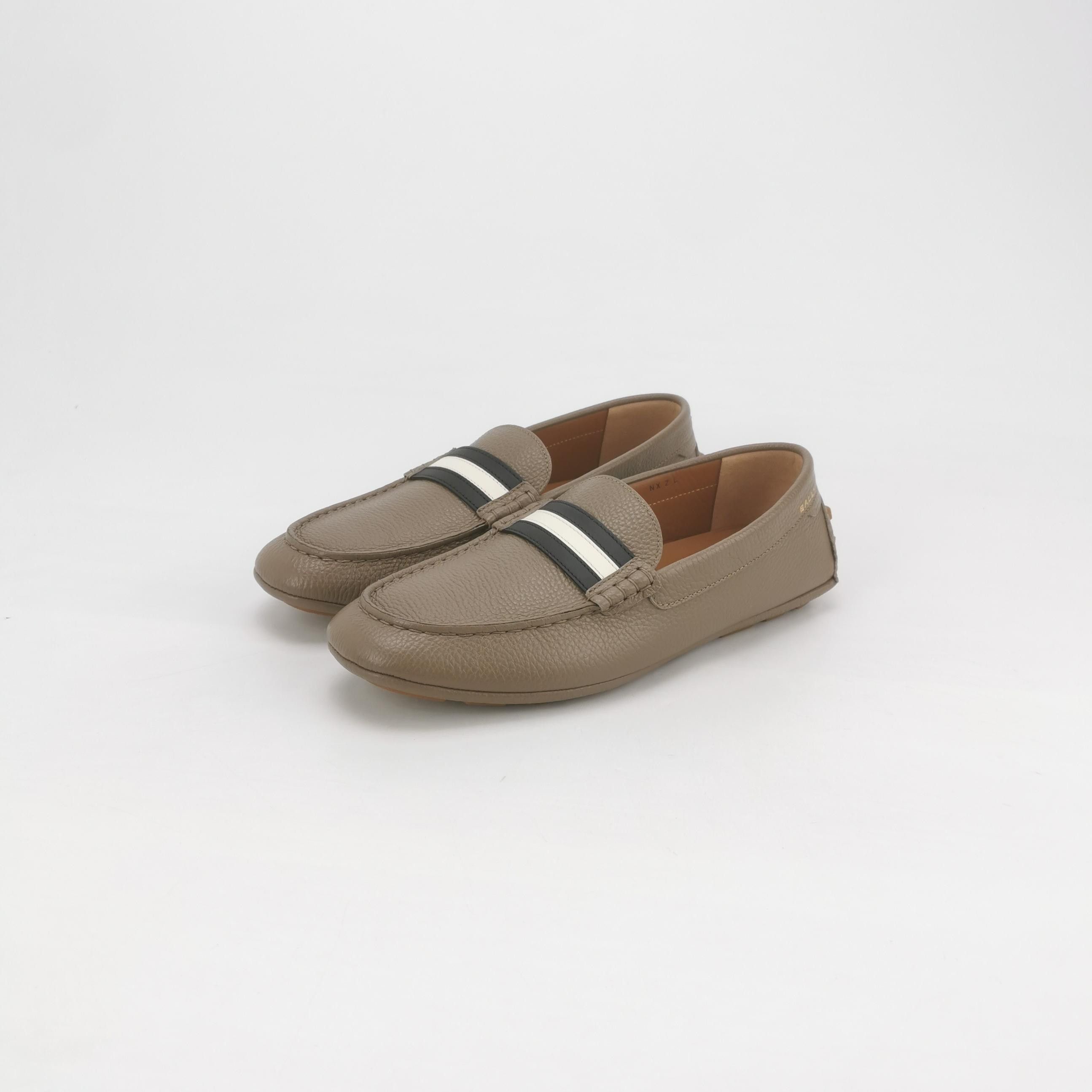 Bally Bally Stripe Grained Leather Loafers 41 Size US 8 / EU 41 - 3 Thumbnail