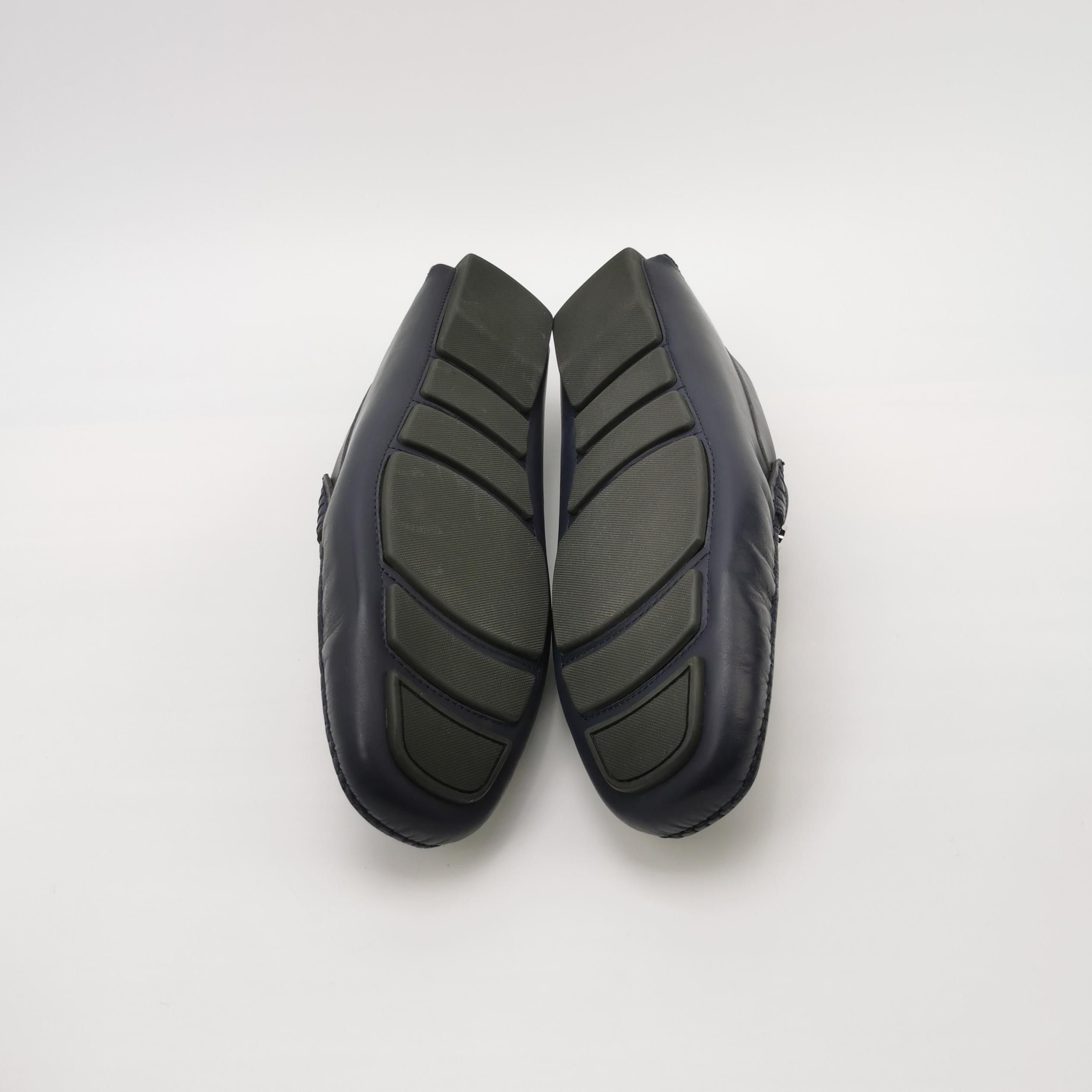 Bally Bally B-Logo Striped Leather Loafers 42 Size US 9 / EU 42 - 6 Thumbnail