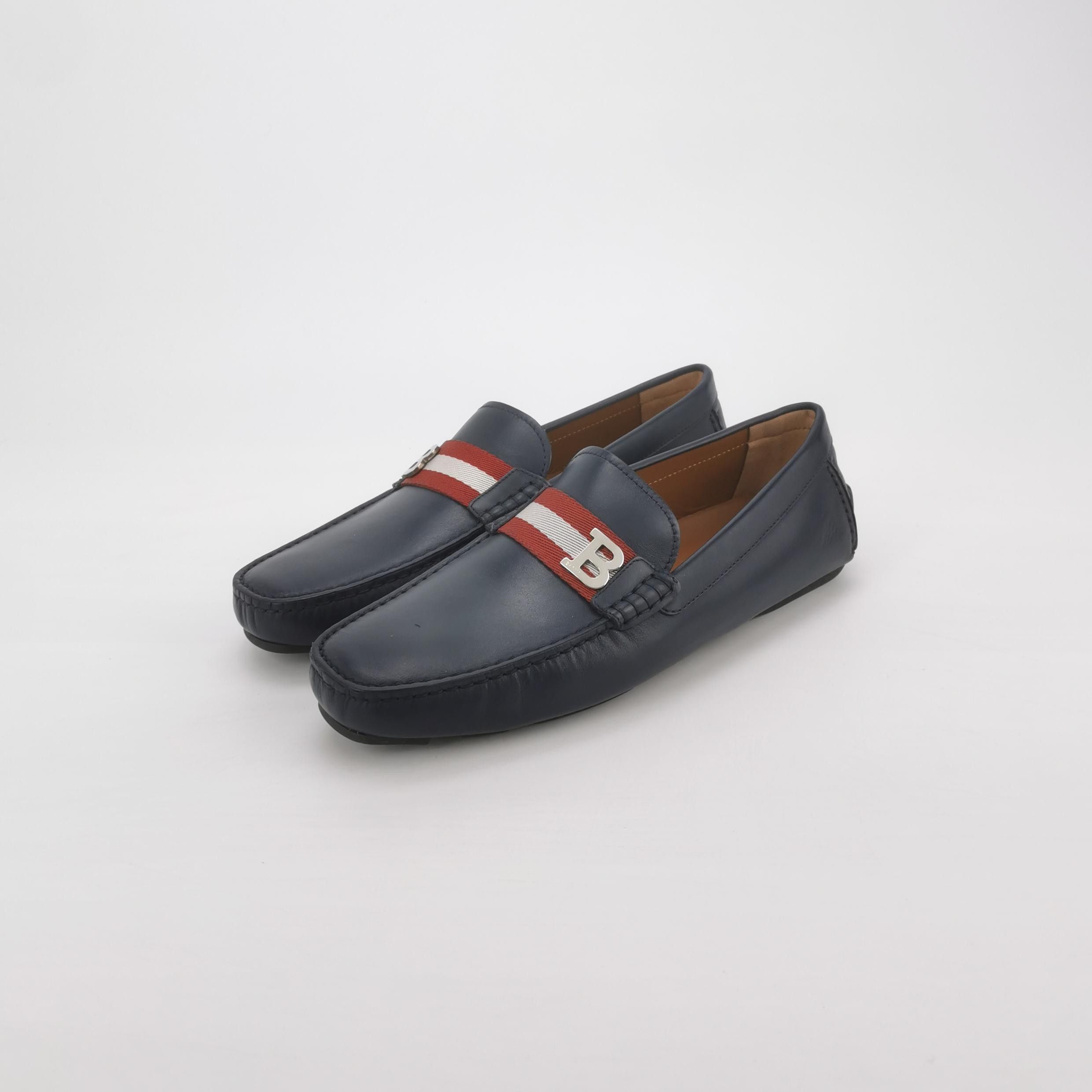 Bally Bally Stripe Buckle Leather Driver Shoes 41 Size US 8 / EU 41 - 3 Thumbnail