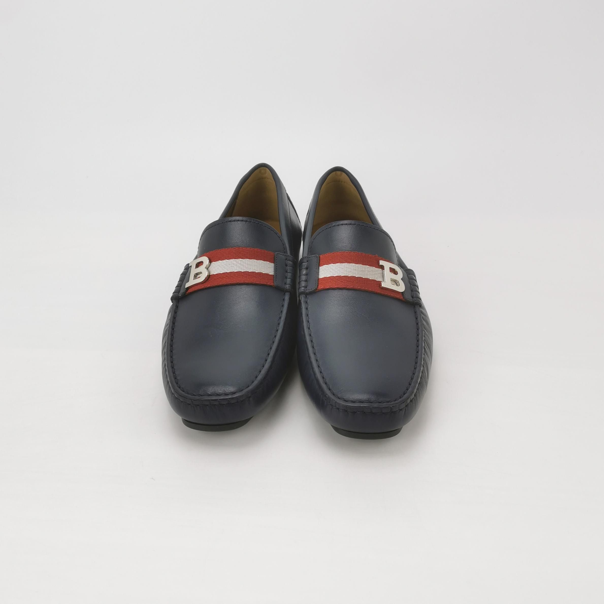 Bally Bally Stripe Logo Leather Driving Shoes 41 Size US 8 / EU 41 - 4 Thumbnail
