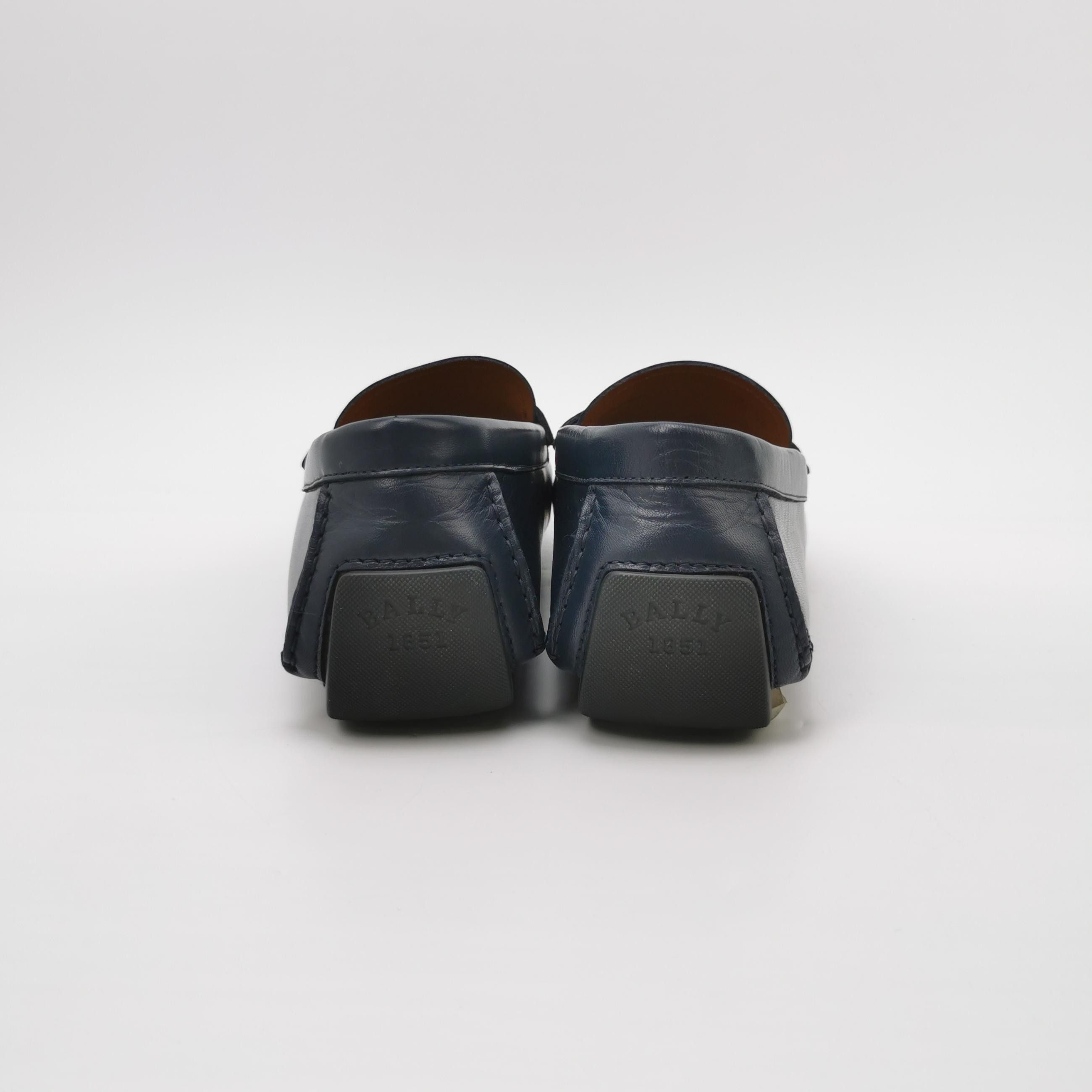 Bally Bally Striped Leather B-Logo Loafers EU 42 Size US 9 / EU 42 - 5 Thumbnail