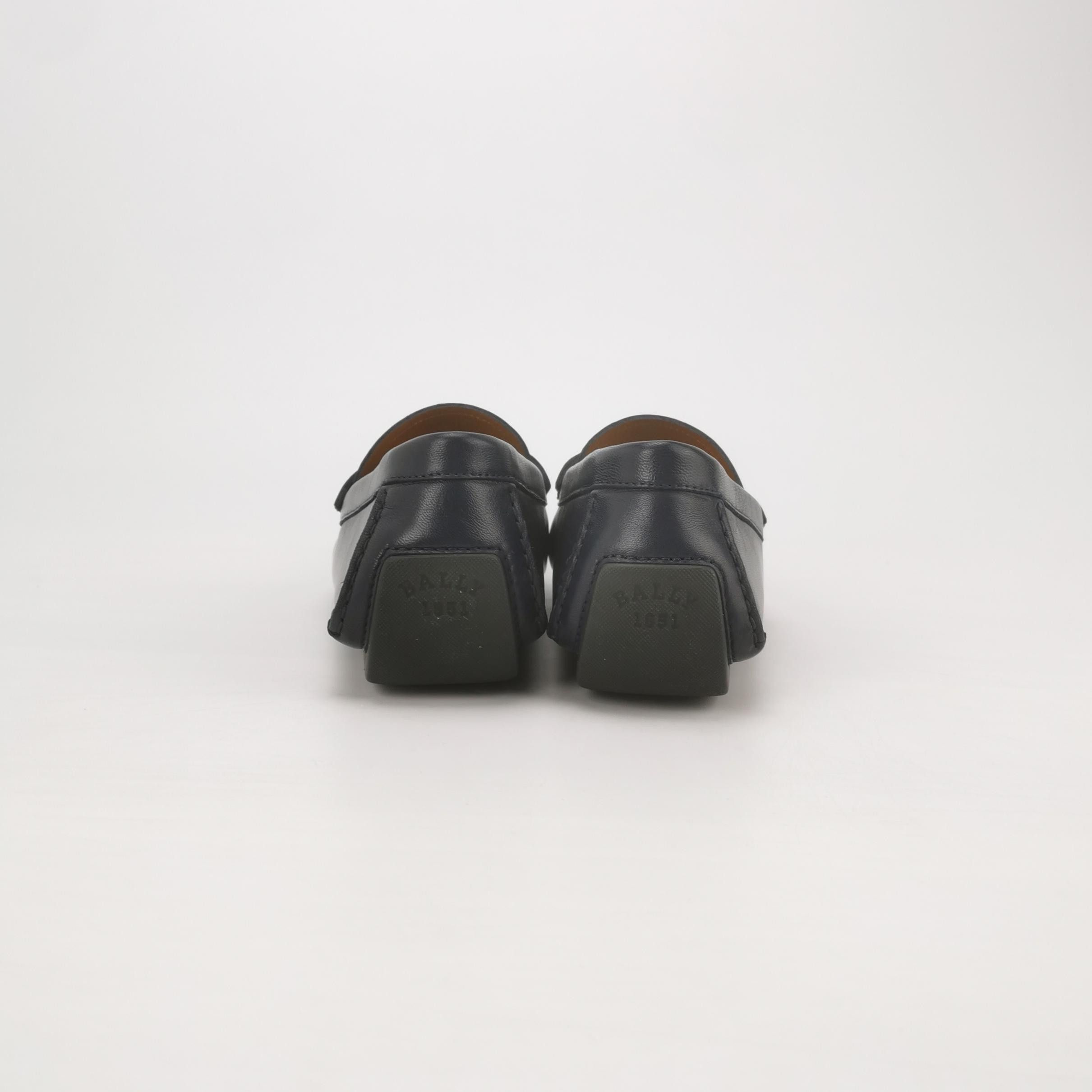 Bally Bally Striped B-Logo Leather Loafers EU 41.5 Size US 8 / EU 41 - 5 Thumbnail