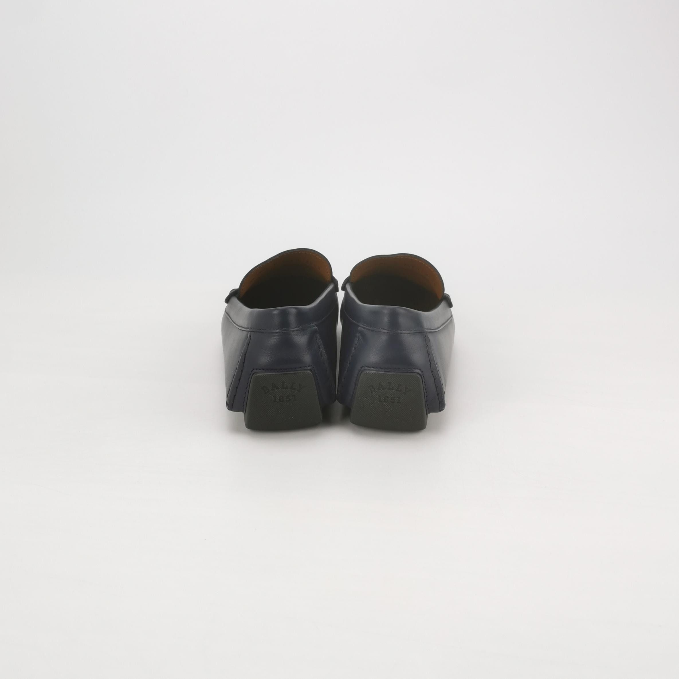 Bally Bally Stripe Logo Leather Loafers 41.5 Size US 8 / EU 41 - 5 Thumbnail