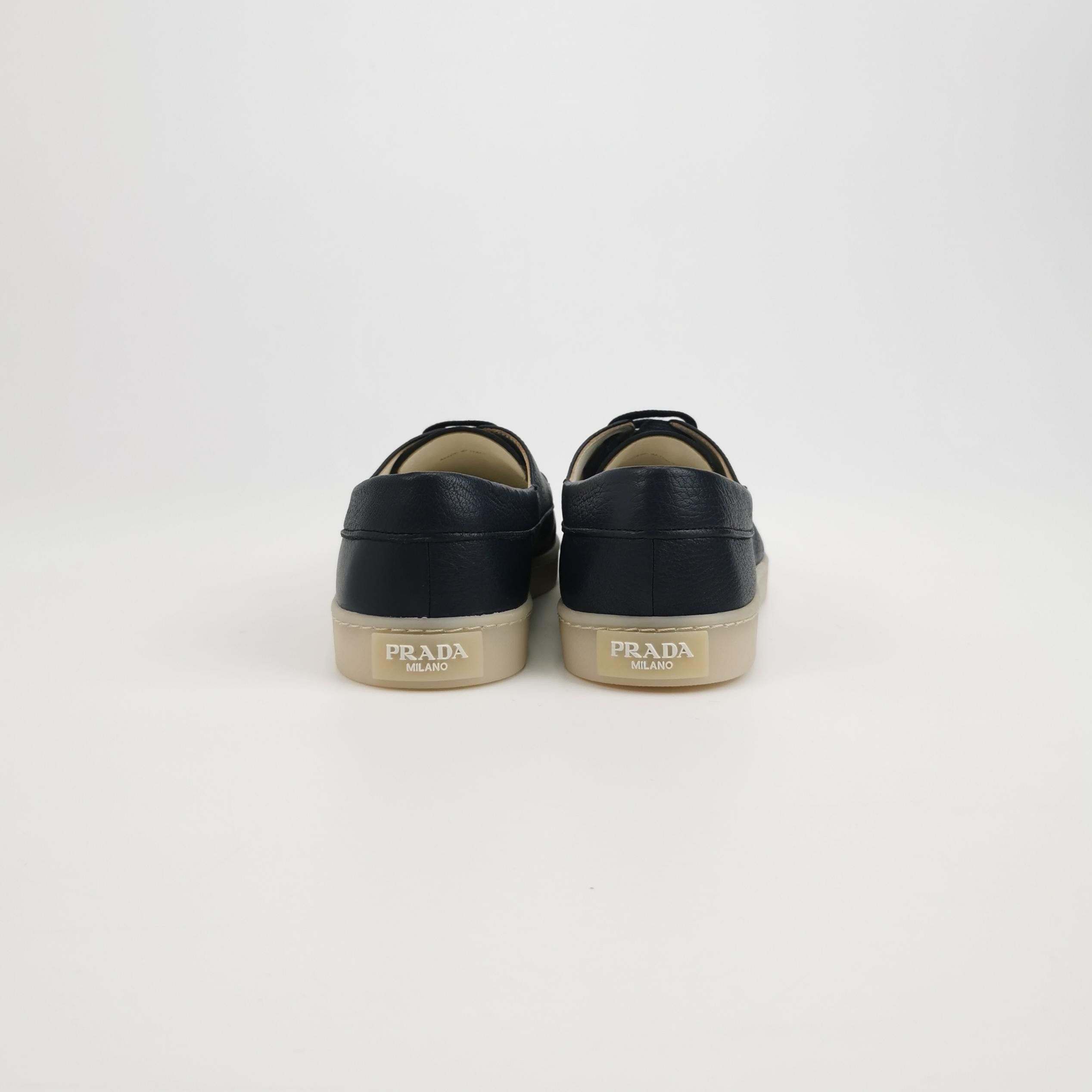 Prada Prada Leather Logo Lace-Up Casual Shoes 39.5 Size US 6 / EU 39 - 5 Thumbnail