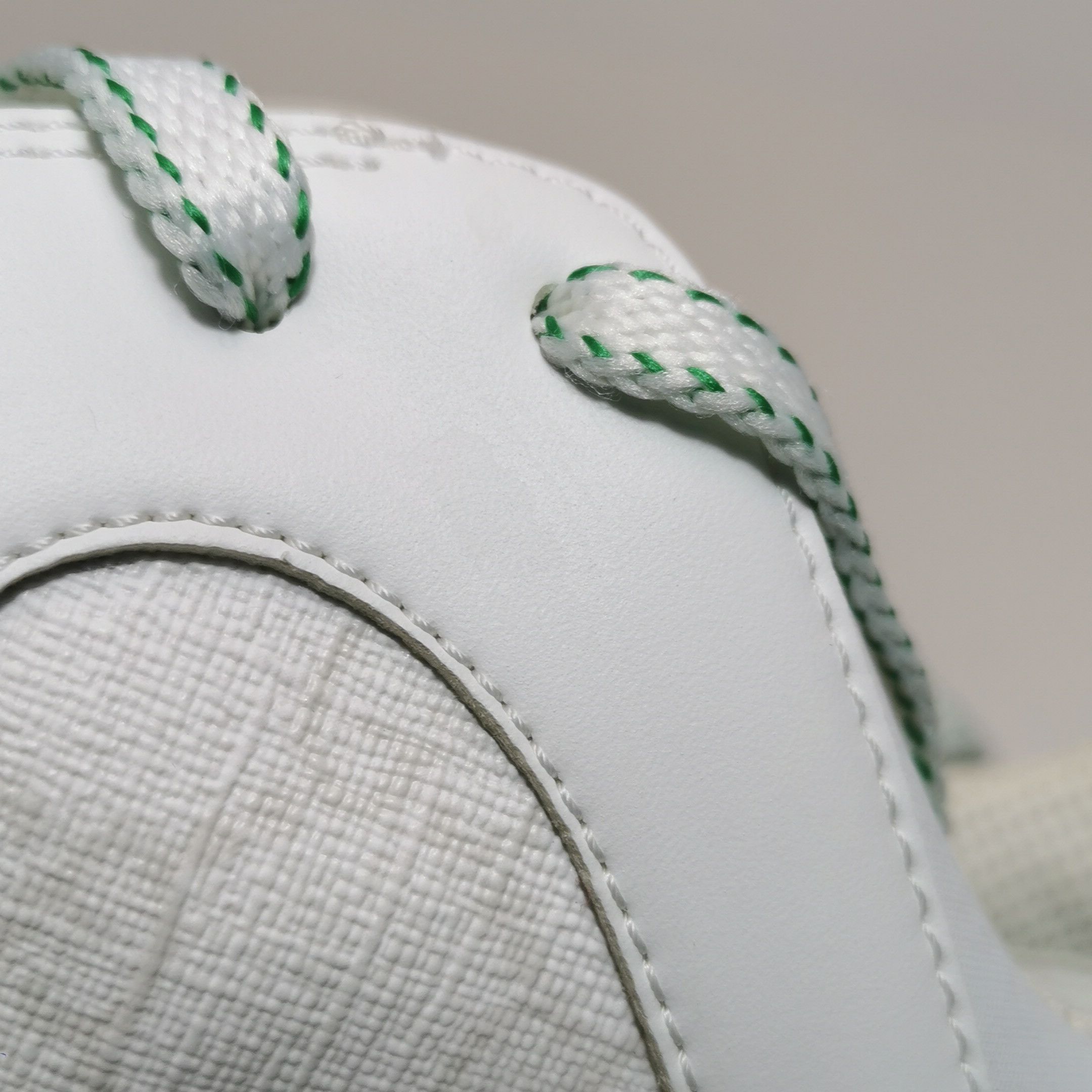 Gucci Gucci White Green Basket Sneakers 41.5 Size US 8 / EU 41 - 8 Thumbnail