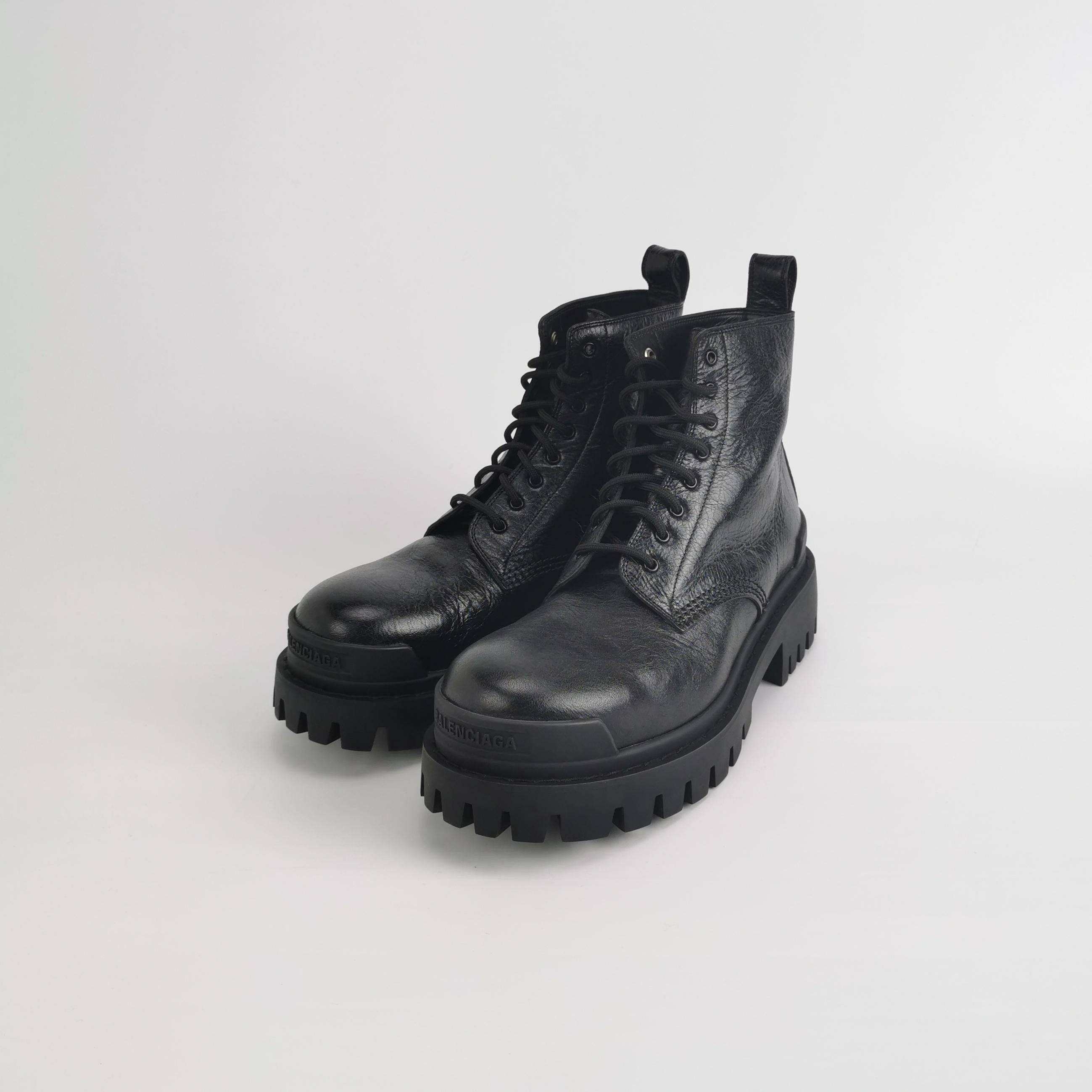 Balenciaga Balenciaga Strike Calfskin Leather Boots 40 Size US 7 / EU 40 - 3 Thumbnail