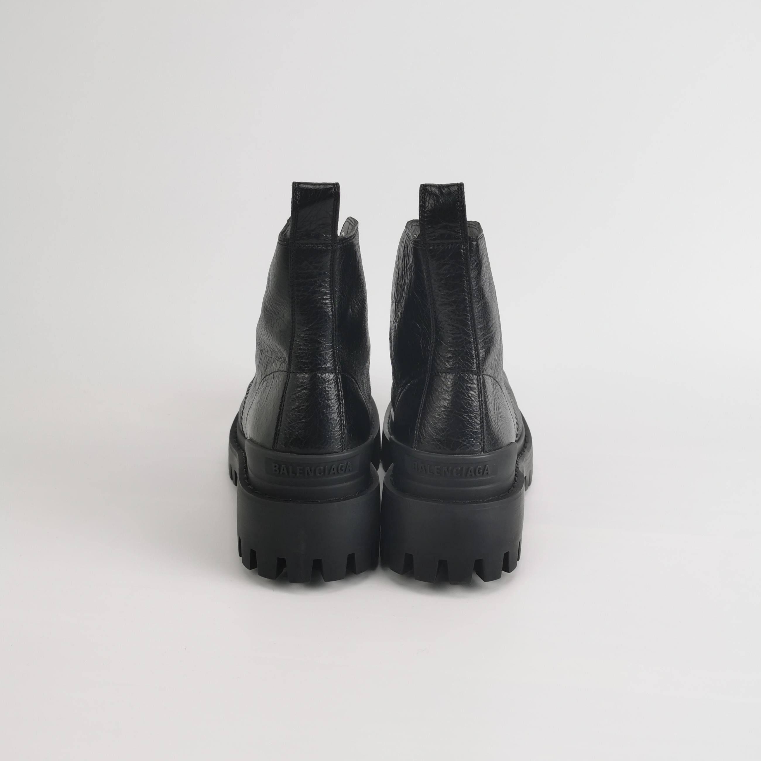 Balenciaga Balenciaga Strike Calfskin Leather Boots 40 Size US 7 / EU 40 - 5 Thumbnail