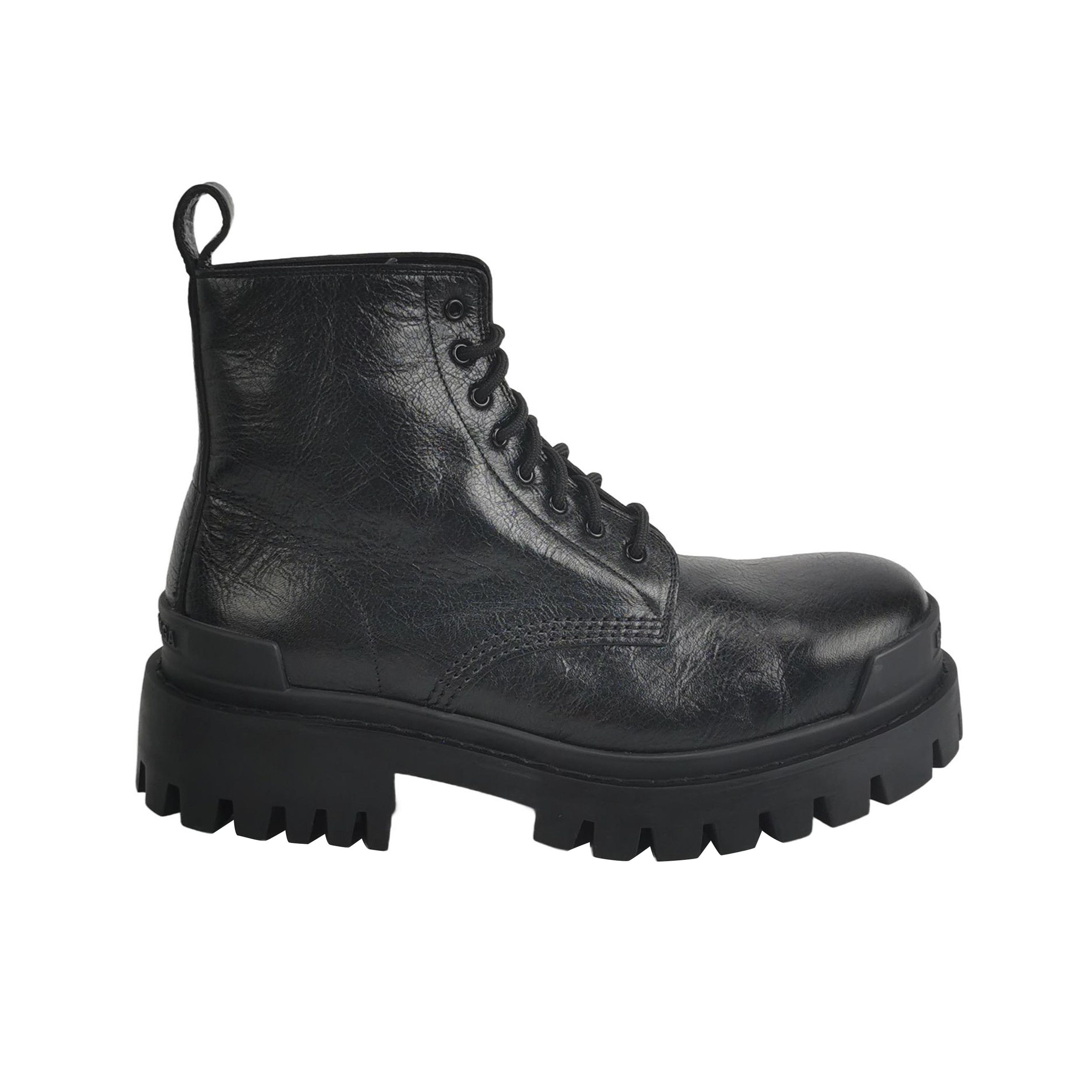 Balenciaga Balenciaga Strike Calfskin Leather Boots 40 Size US 7 / EU 40 - 2 Thumbnail