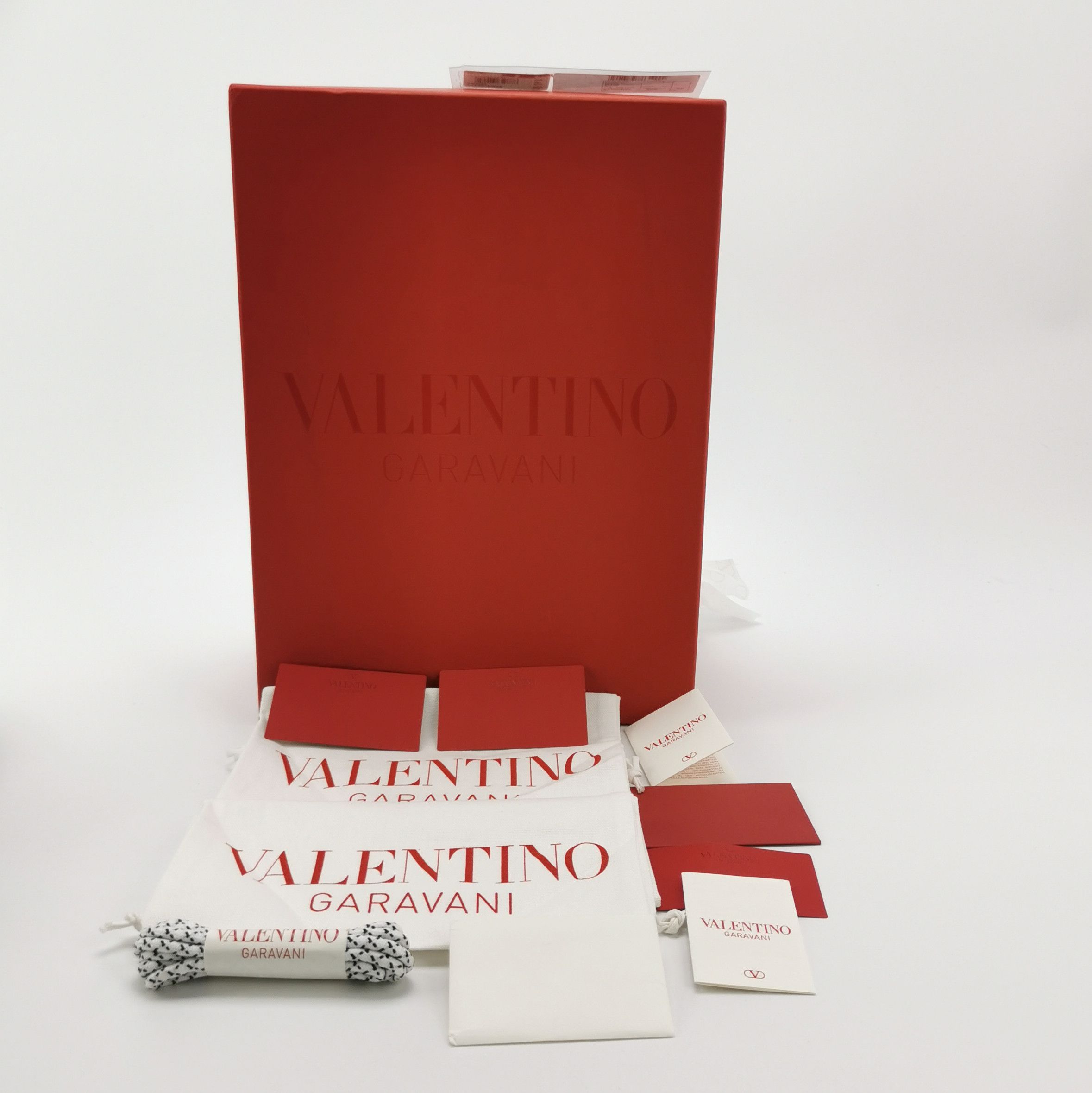 Valentino Valentino Woven Letter Logo Sneakers IT 38.5 Size US 8.5 / IT 38.5 - 7 Thumbnail