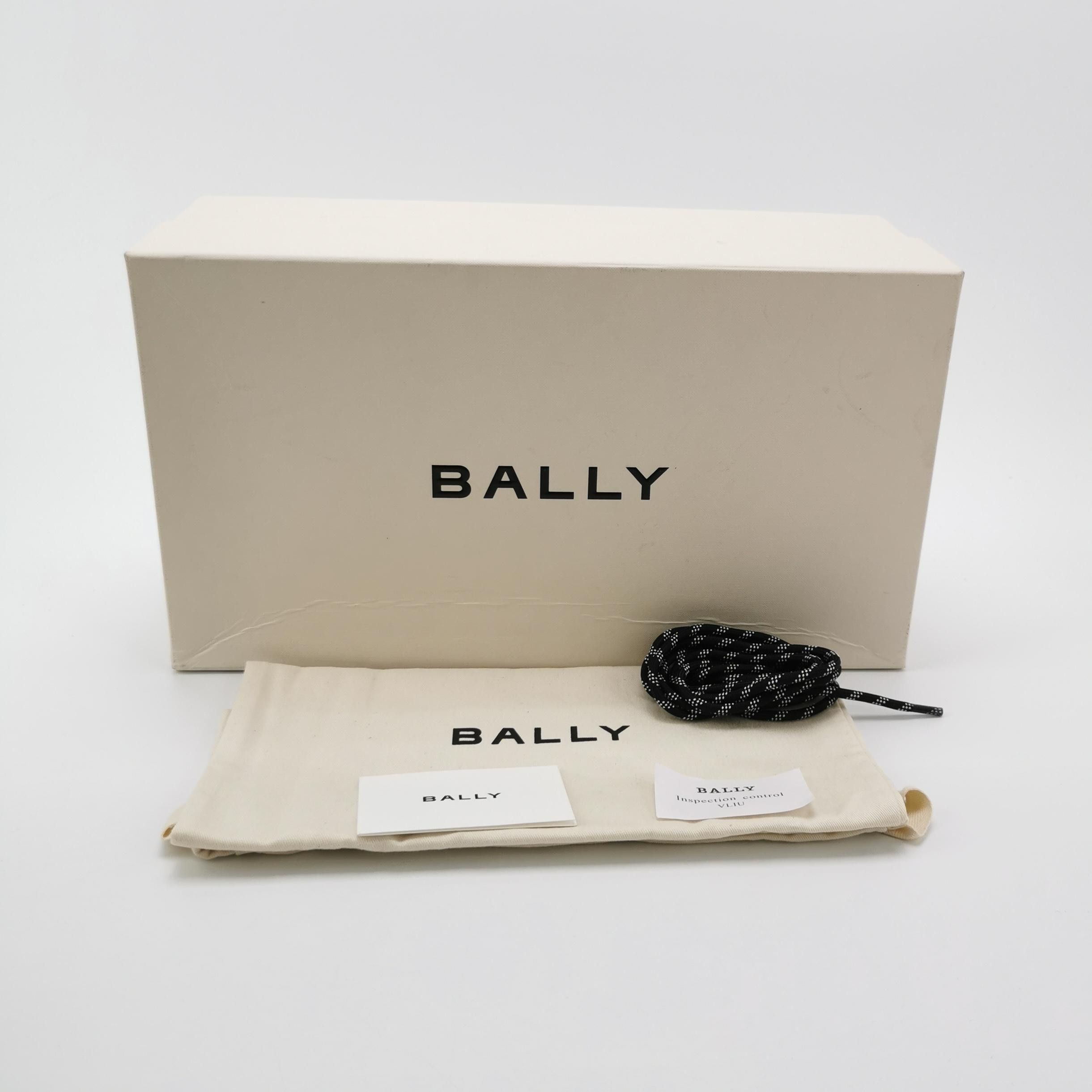 Bally Bally Outline Logo Leather Mesh Sneakers 42 Size US 9 / EU 42 - 7 Thumbnail