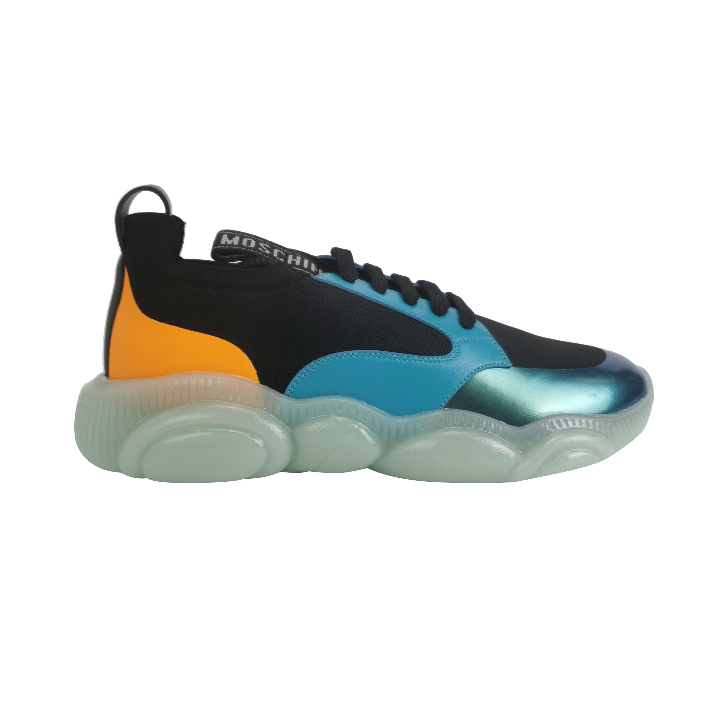 Moschino Moschino Multi-Color Teddy Sole Sneakers 42 Size US 9 / EU 42 - 2 Thumbnail