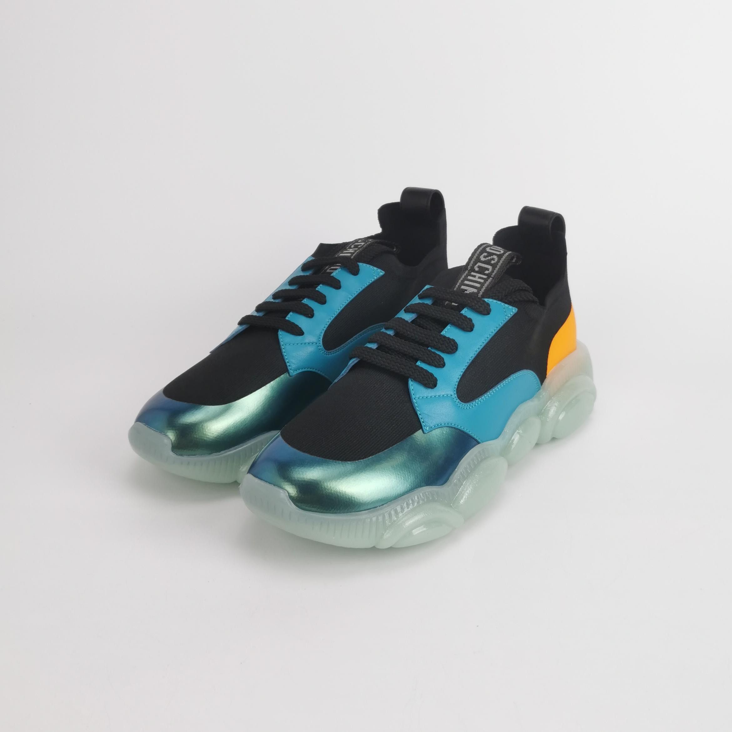 Moschino Moschino Multi-Color Teddy Sole Sneakers 42 Size US 9 / EU 42 - 3 Thumbnail