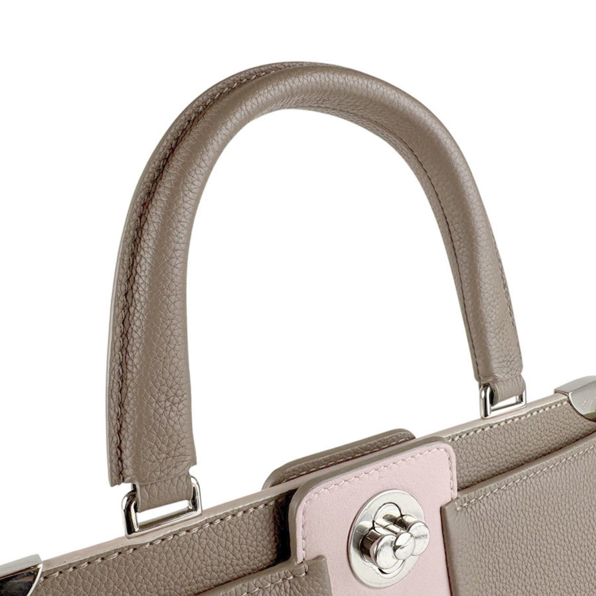 Louis Vuitton Louis Vuitton Handbag Shoulder Bag Astrid Leather Greige Pink Women's M54374 z9490 Size ONE SIZE - 11 Thumbnail