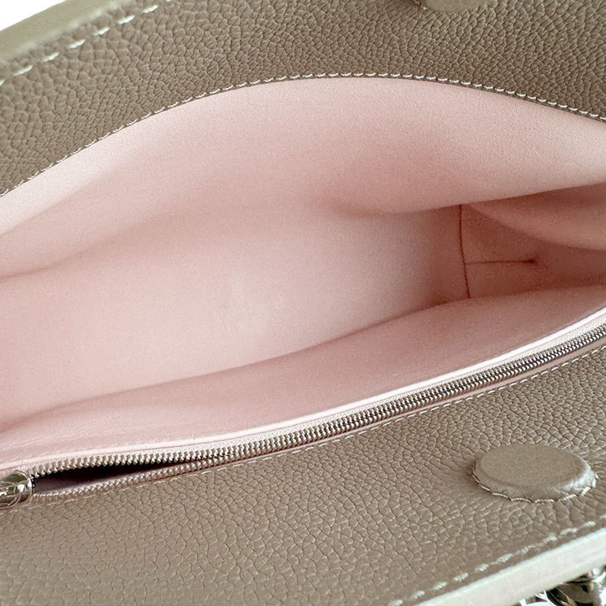 Louis Vuitton Louis Vuitton Handbag Shoulder Bag Astrid Leather Greige Pink Women's M54374 z9490 Size ONE SIZE - 5 Thumbnail