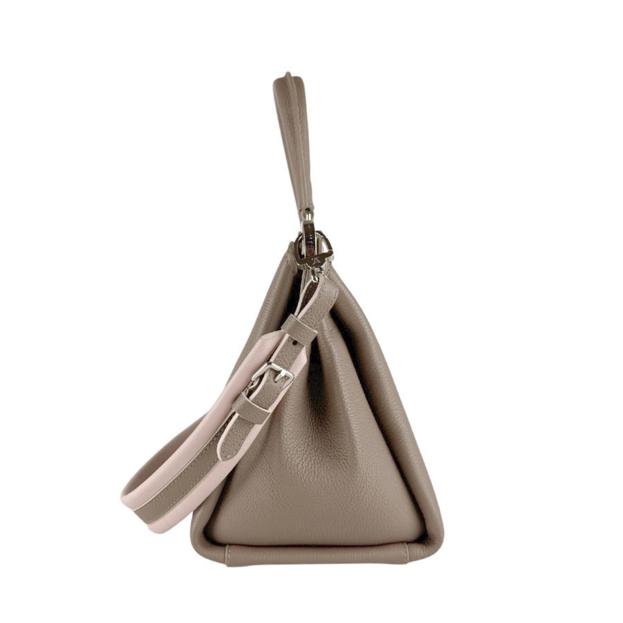 Louis Vuitton Louis Vuitton Handbag Shoulder Bag Astrid Leather Greige Pink Women's M54374 z9490 Size ONE SIZE - 2 Thumbnail