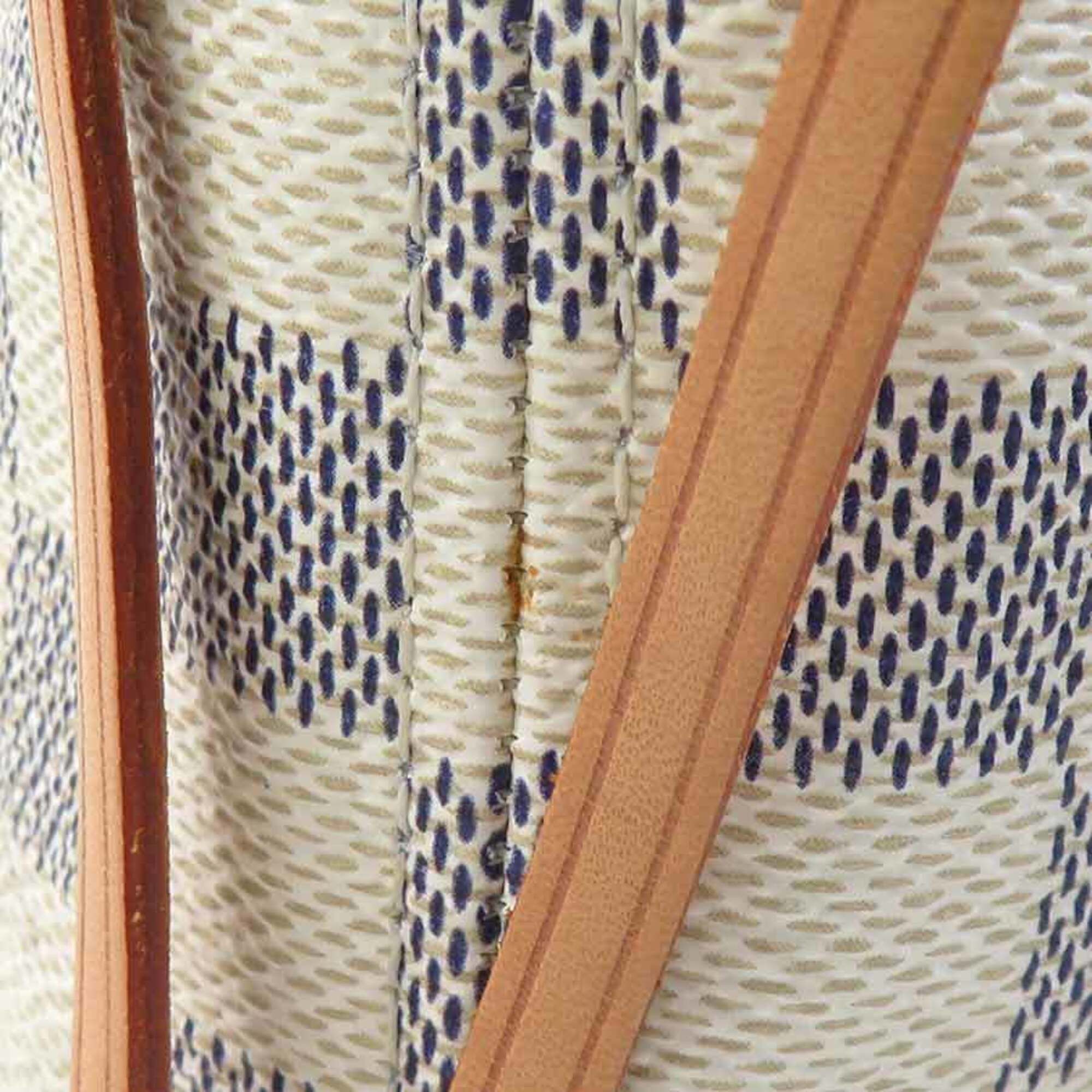 Louis Vuitton Louis Vuitton Neverfull PM Damier Azur Canvas Tote Bag, Gold, Women's, e61801a Size ONE SIZE - 11 Thumbnail
