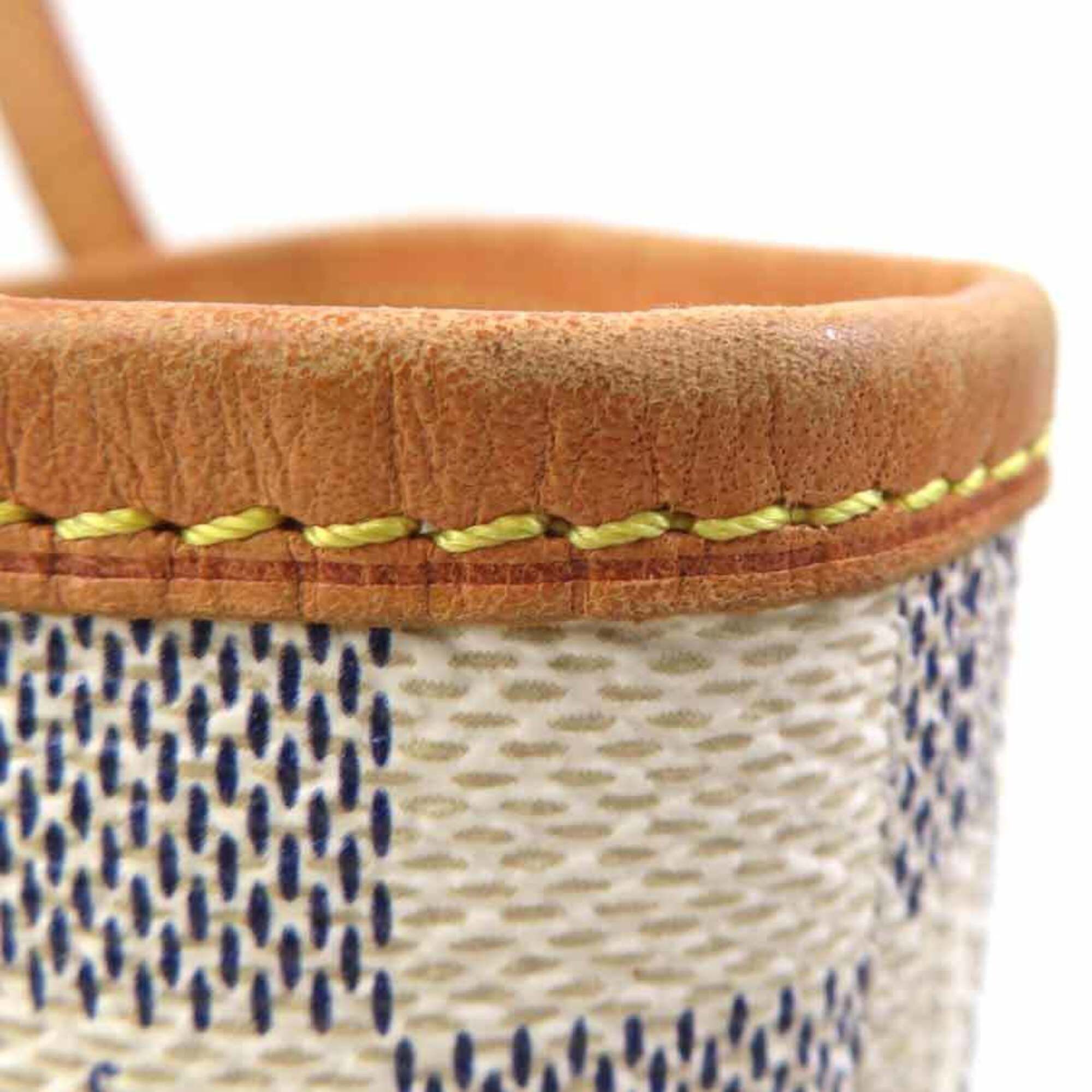 Louis Vuitton Louis Vuitton Neverfull PM Damier Azur Canvas Tote Bag, Gold, Women's, e61801a Size ONE SIZE - 7 Thumbnail