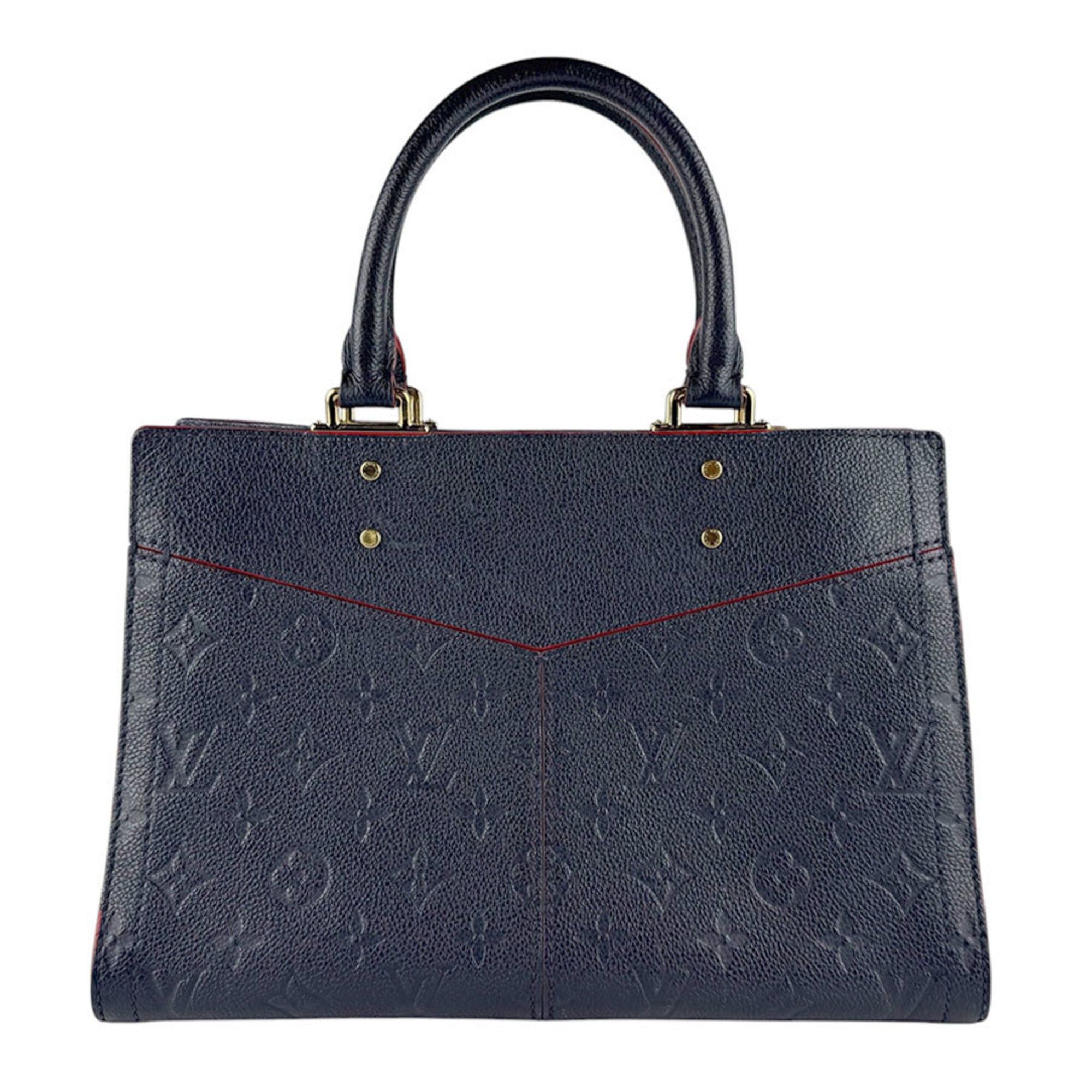 Louis Vuitton Louis Vuitton Handbag Shoulder Bag Monogram Empreinte Three PM Marine Rouge Women's M54195 z9492 Size ONE SIZE - 3 Thumbnail