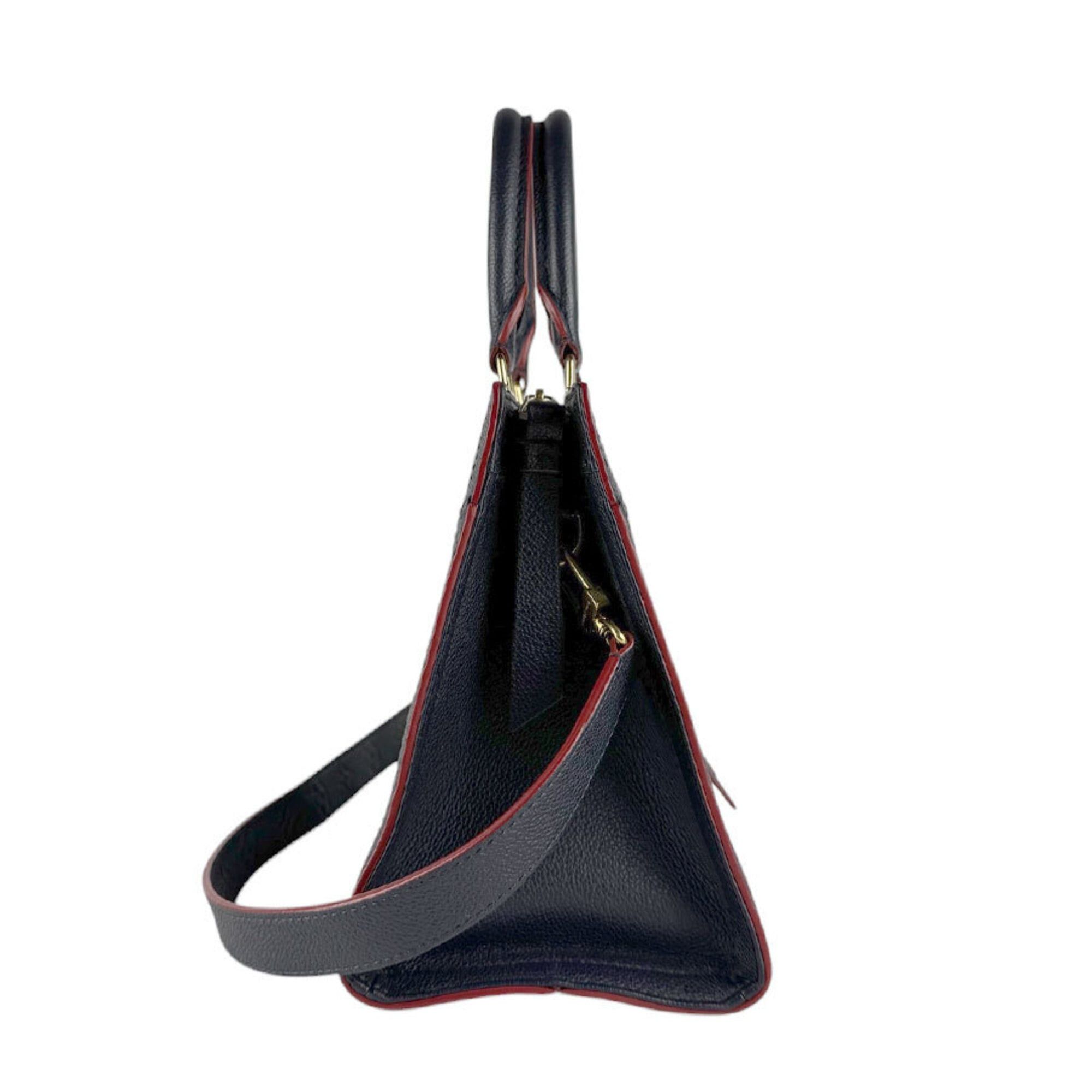 Louis Vuitton Louis Vuitton Handbag Shoulder Bag Monogram Empreinte Three PM Marine Rouge Women's M54195 z9492 Size ONE SIZE - 2 Thumbnail