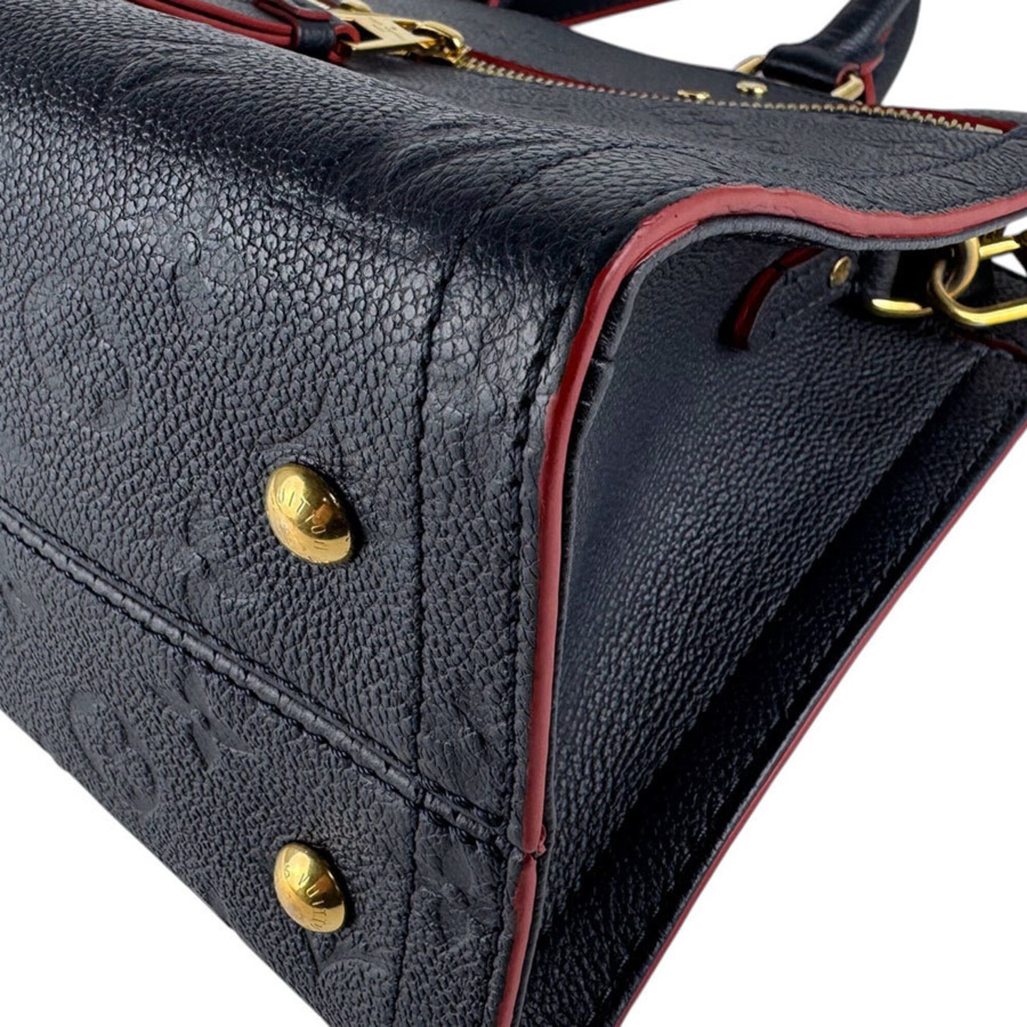 Louis Vuitton Louis Vuitton Handbag Shoulder Bag Monogram Empreinte Three PM Marine Rouge Women's M54195 z9492 Size ONE SIZE - 9 Thumbnail