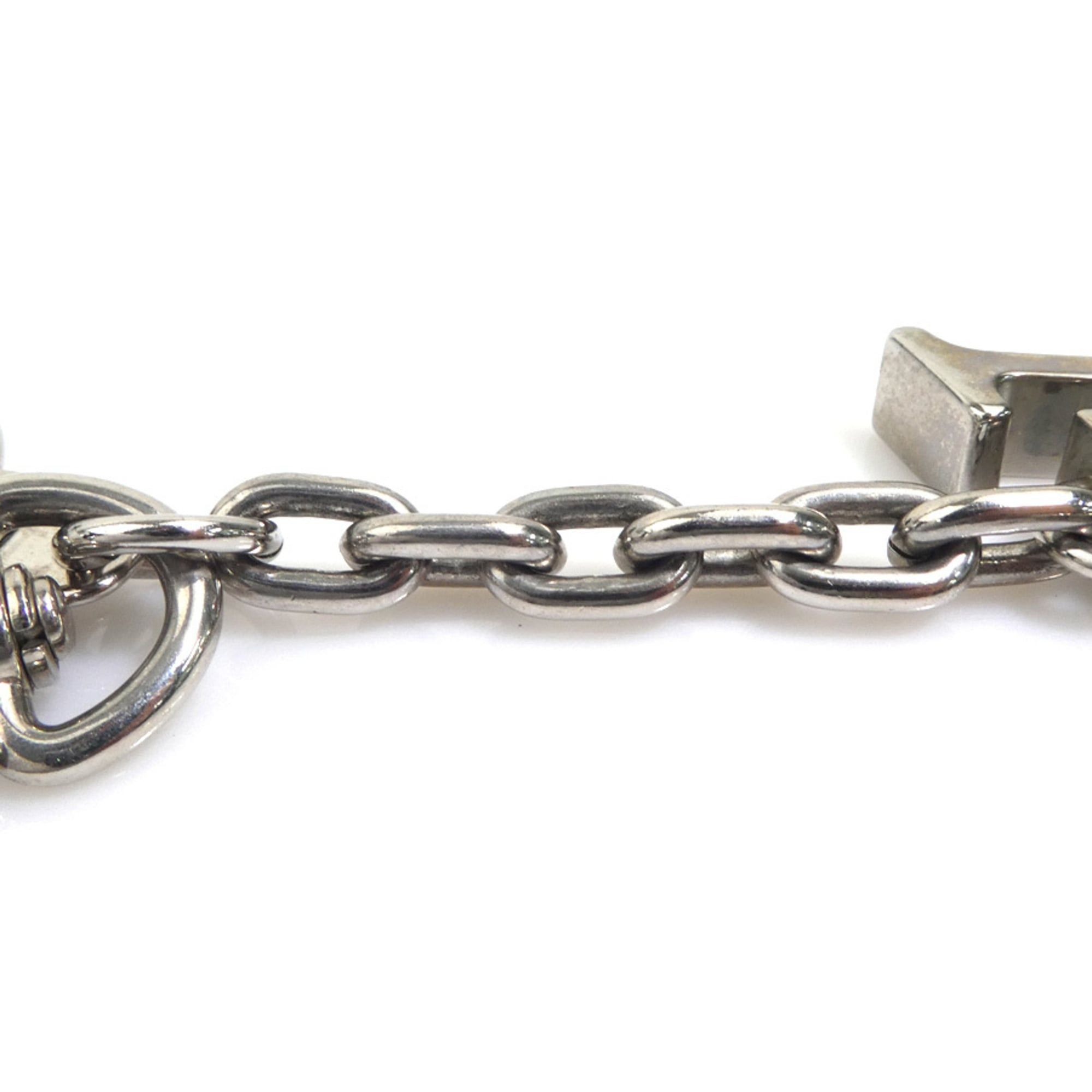 Louis Vuitton Louis Vuitton Charm Keyring Portefeuille LV Facet Metal Silver Men's Women's M65071 e61818i Size ONE SIZE - 9 Thumbnail