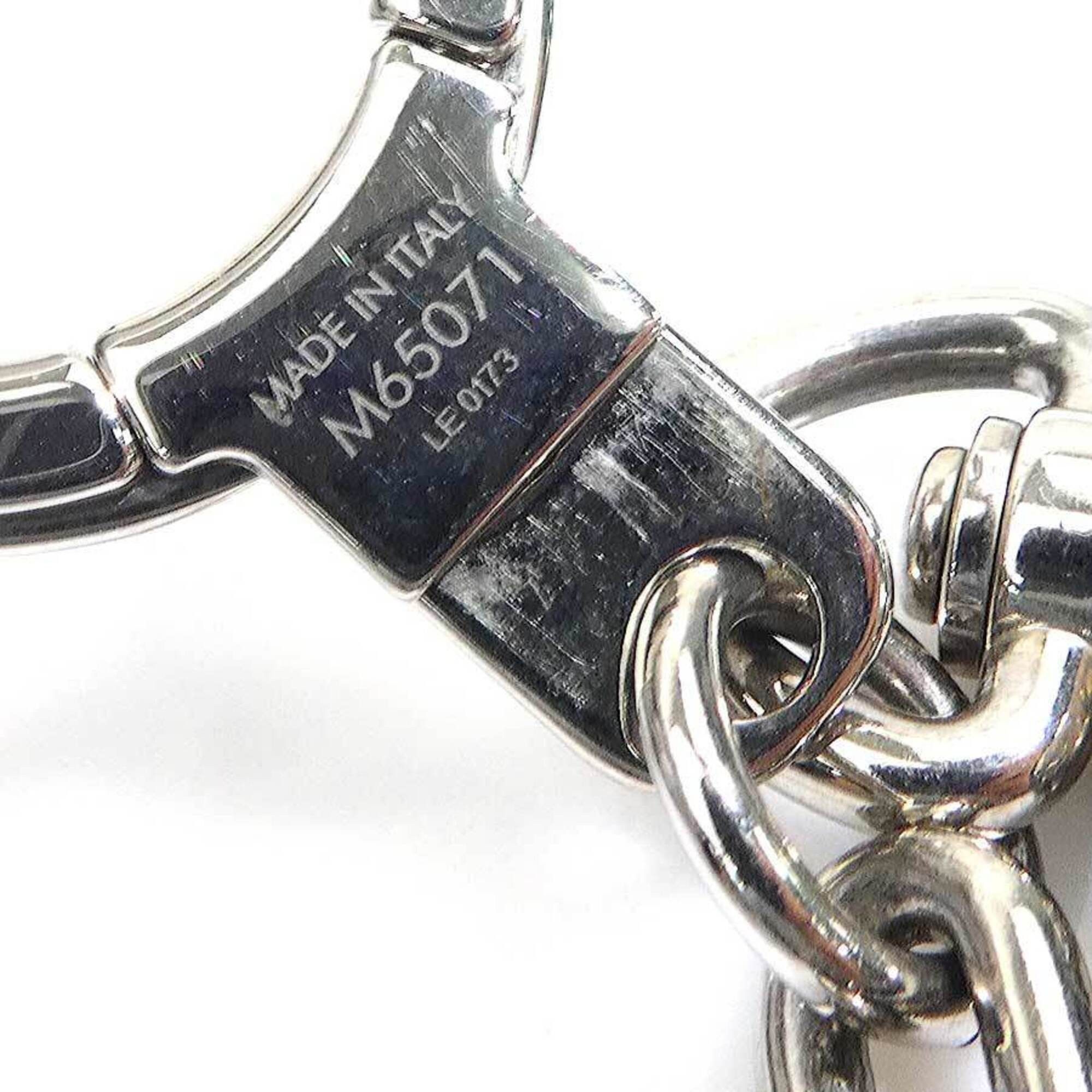 Louis Vuitton Louis Vuitton Charm Keyring Portefeuille LV Facet Metal Silver Men's Women's M65071 e61818i Size ONE SIZE - 10 Thumbnail