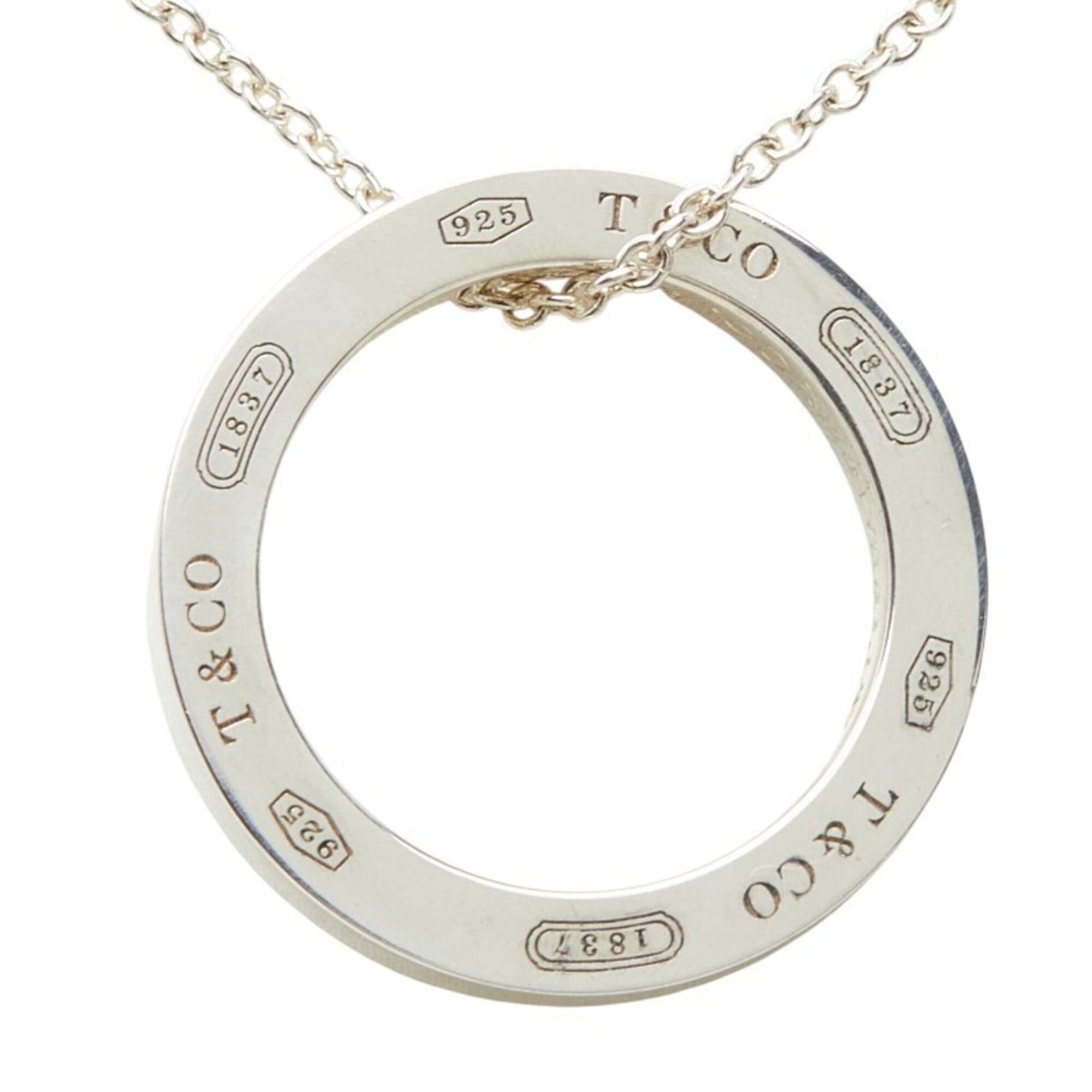 Tiffany & Co. Tiffany & Co. 1837 Circle Necklace, SV925 Silver, Women's. Size ONE SIZE - 3 Thumbnail