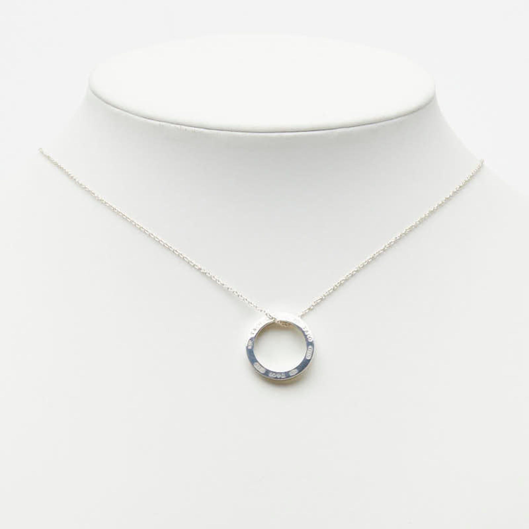 Tiffany & Co. Tiffany & Co. 1837 Circle Necklace, SV925 Silver, Women's. Size ONE SIZE - 7 Thumbnail