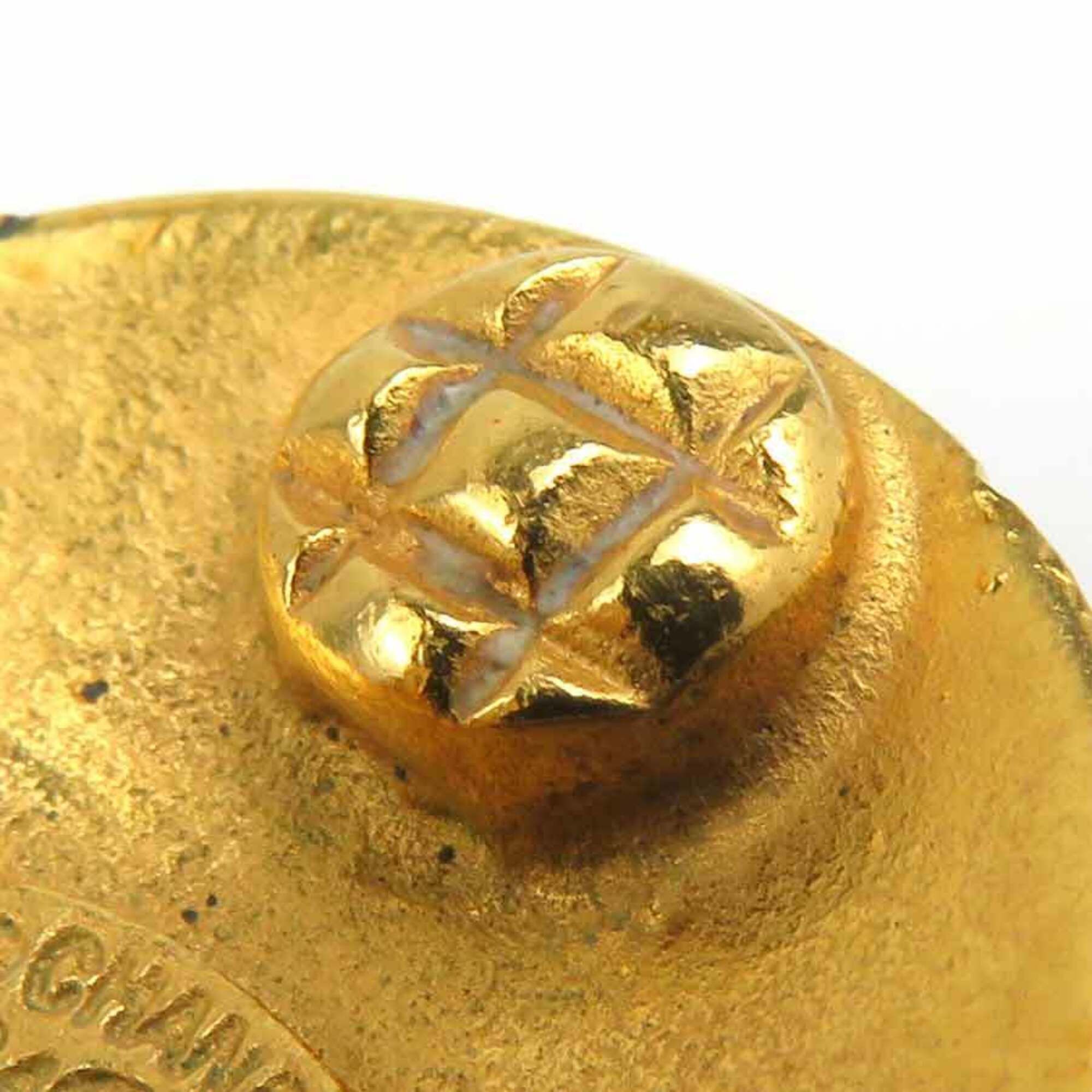Chanel Chanel earrings, Coco Mark design, metal, gold, women's, e61810i Size ONE SIZE - 11 Thumbnail