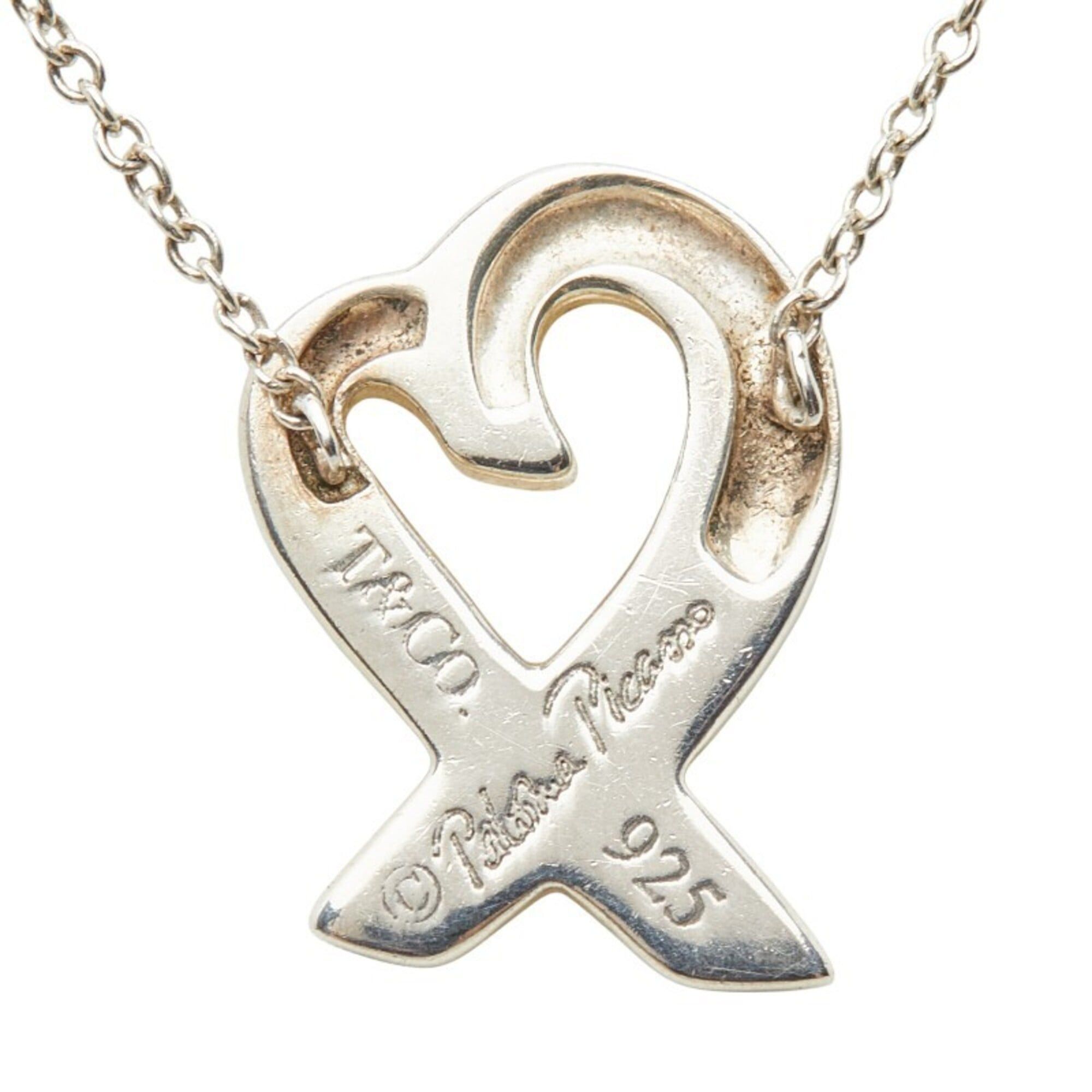 Tiffany & Co. Tiffany & Co. Loving Heart Necklace, SV925 Silver, Women's. Size ONE SIZE - 3 Thumbnail