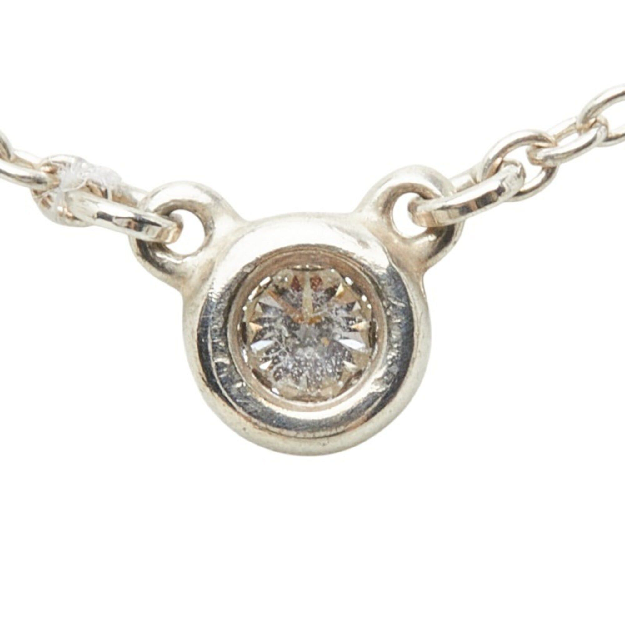 Tiffany & Co. Tiffany & Co. By the Yard 1P Diamond Necklace, SV925 Silver, Women's. Size ONE SIZE - 3 Thumbnail