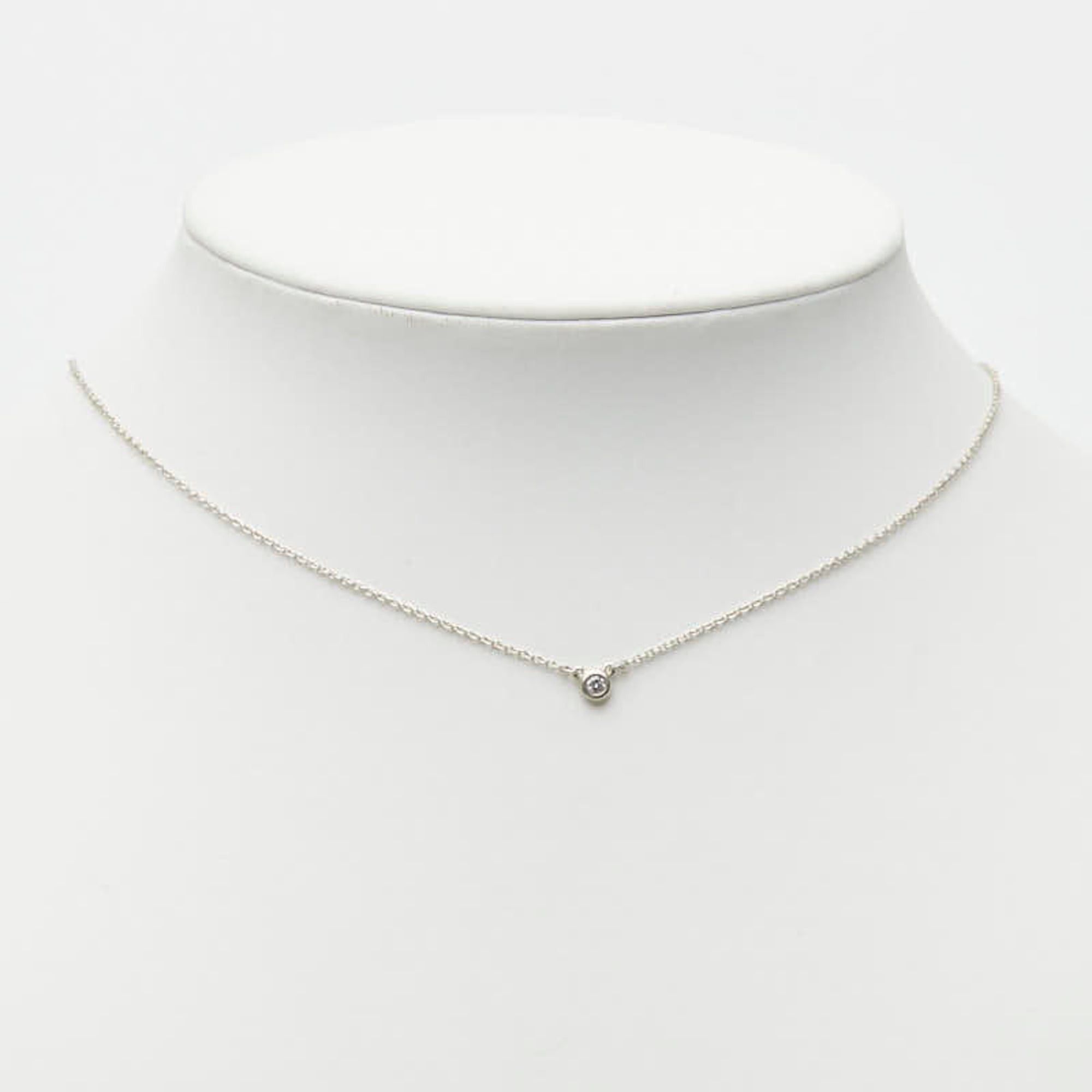 Tiffany & Co. Tiffany & Co. By the Yard 1P Diamond Necklace, SV925 Silver, Women's. Size ONE SIZE - 9 Thumbnail