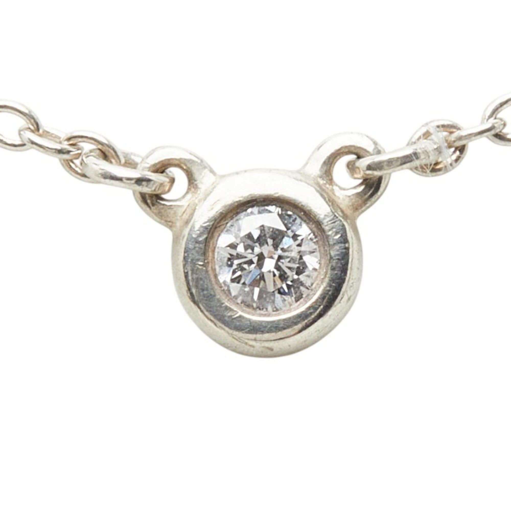 Tiffany & Co. Tiffany & Co. By the Yard 1P Diamond Necklace, SV925 Silver, Women's. Size ONE SIZE - 2 Thumbnail