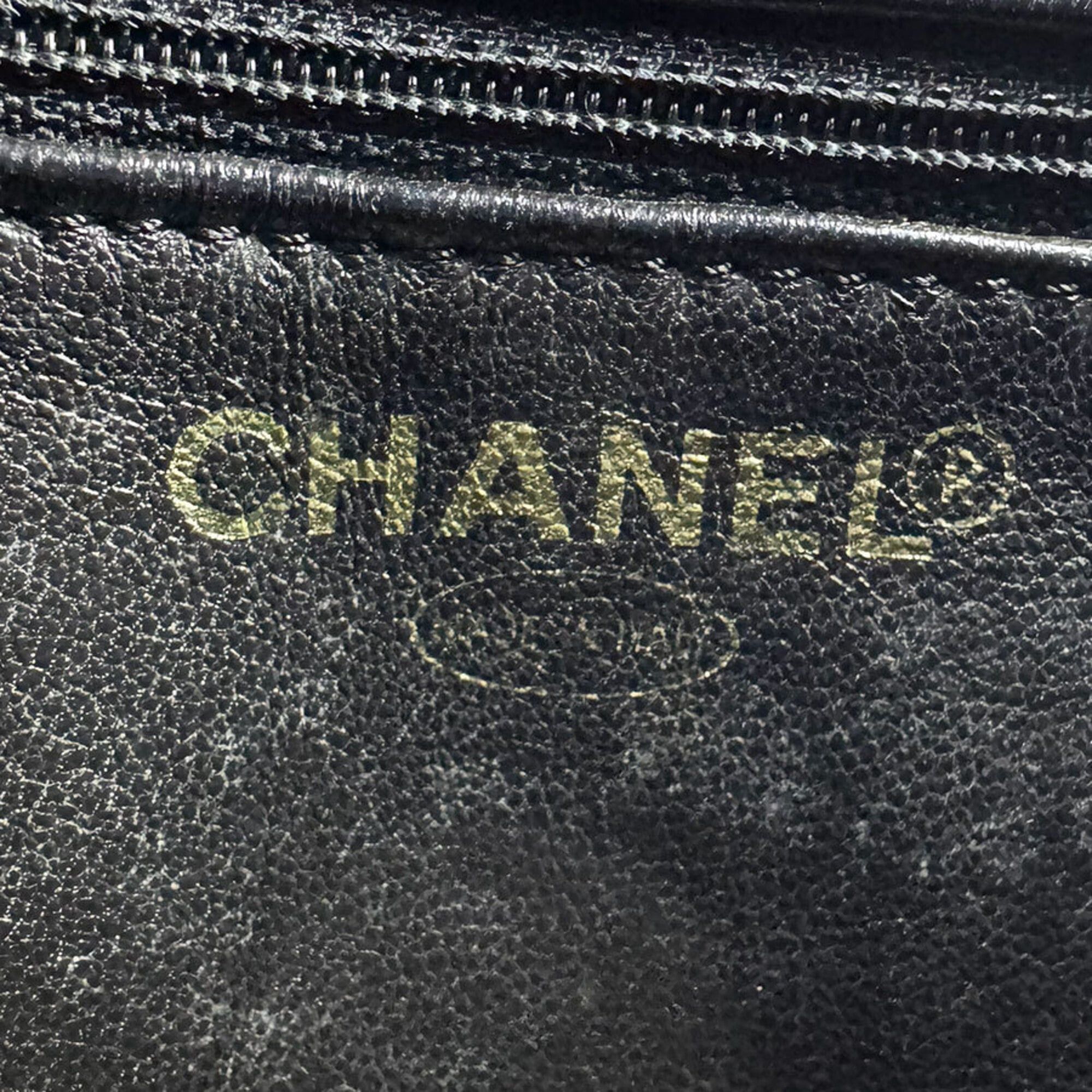 Chanel Chanel Handbag Reissue Tote Caviar Leather Black Women's z9455 Size ONE SIZE - 13 Thumbnail