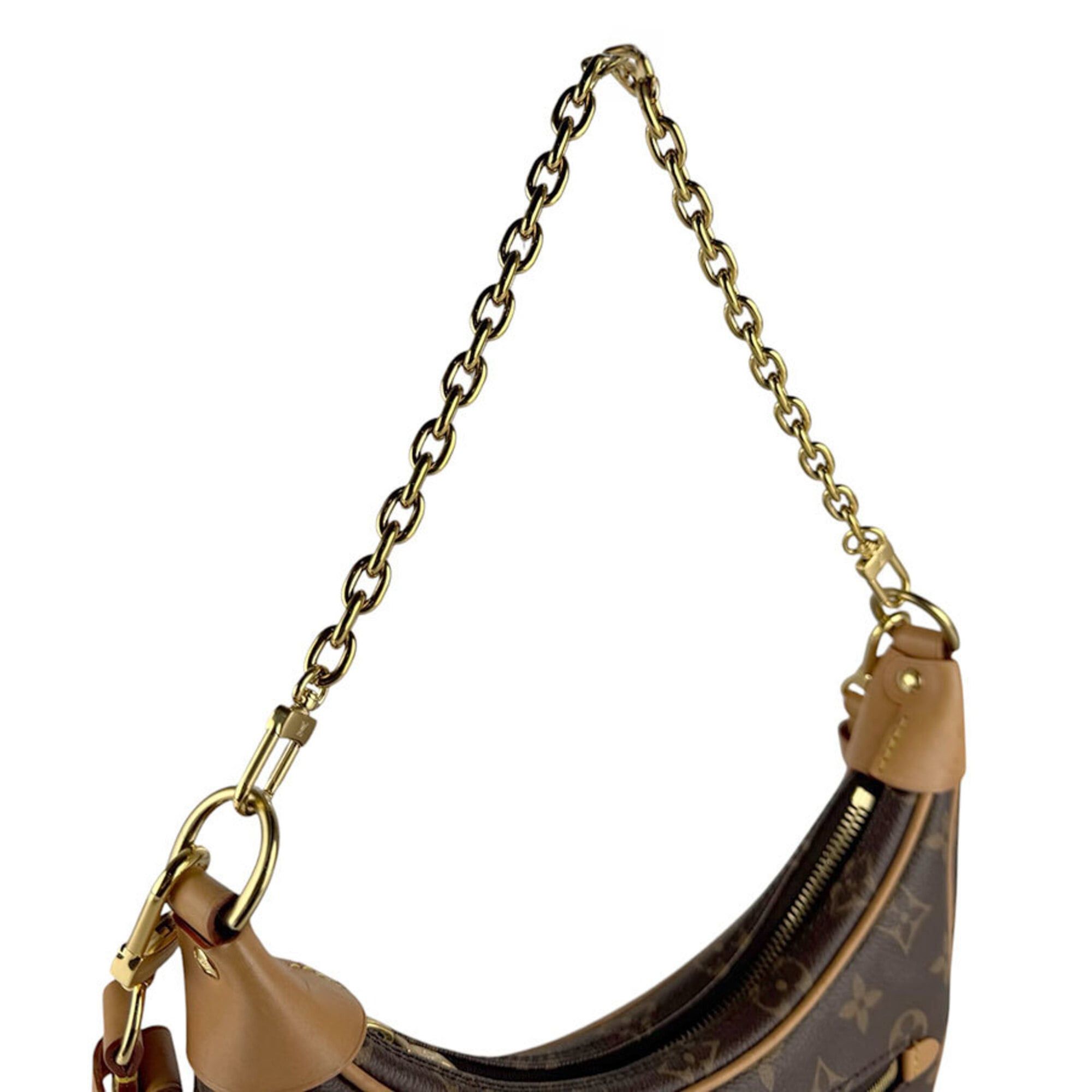 Louis Vuitton Louis Vuitton Shoulder Bag Monogram Loop Canvas Brown Women's M81098 z9499 Size ONE SIZE - 10 Thumbnail