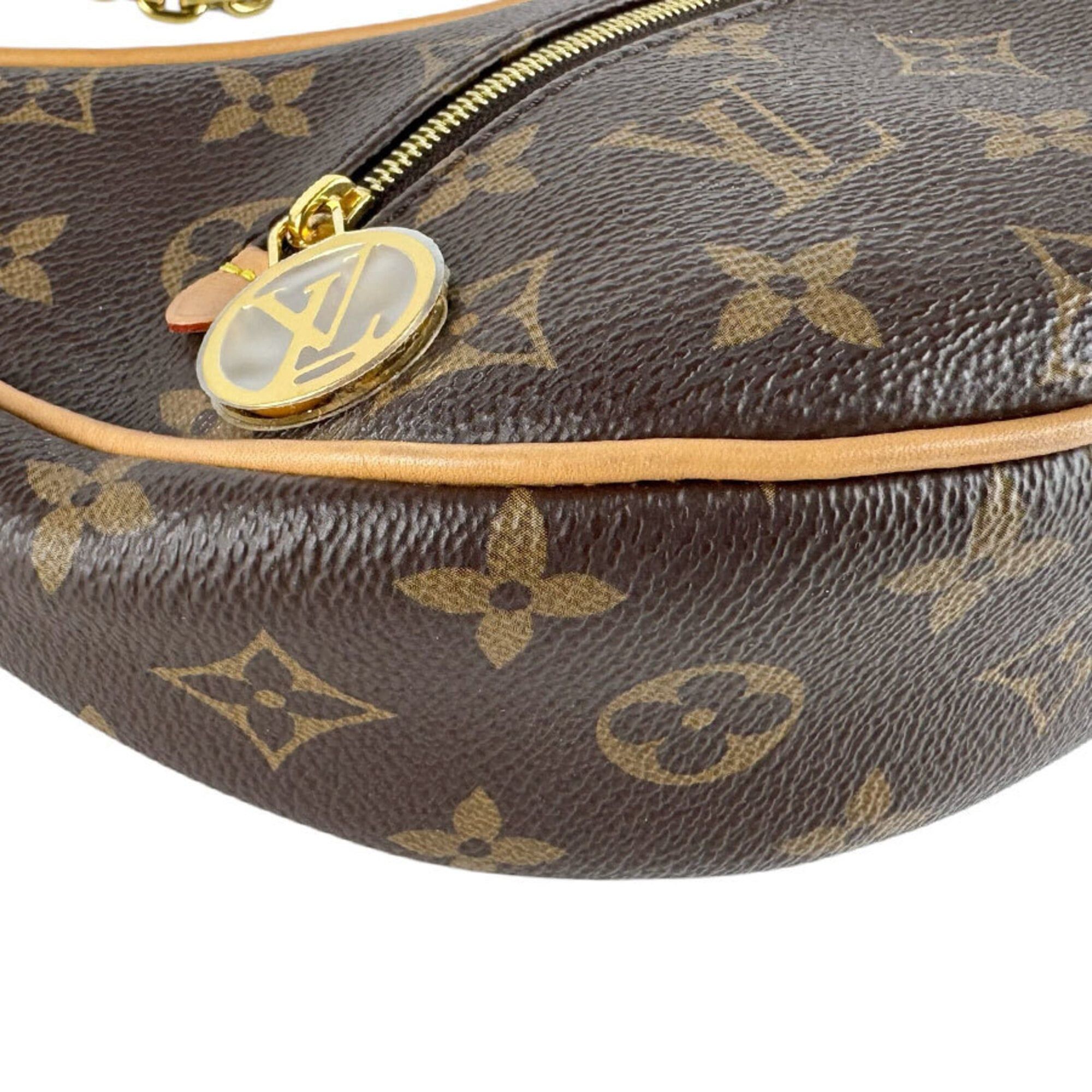 Louis Vuitton Louis Vuitton Shoulder Bag Monogram Loop Canvas Brown Women's M81098 z9499 Size ONE SIZE - 8 Thumbnail