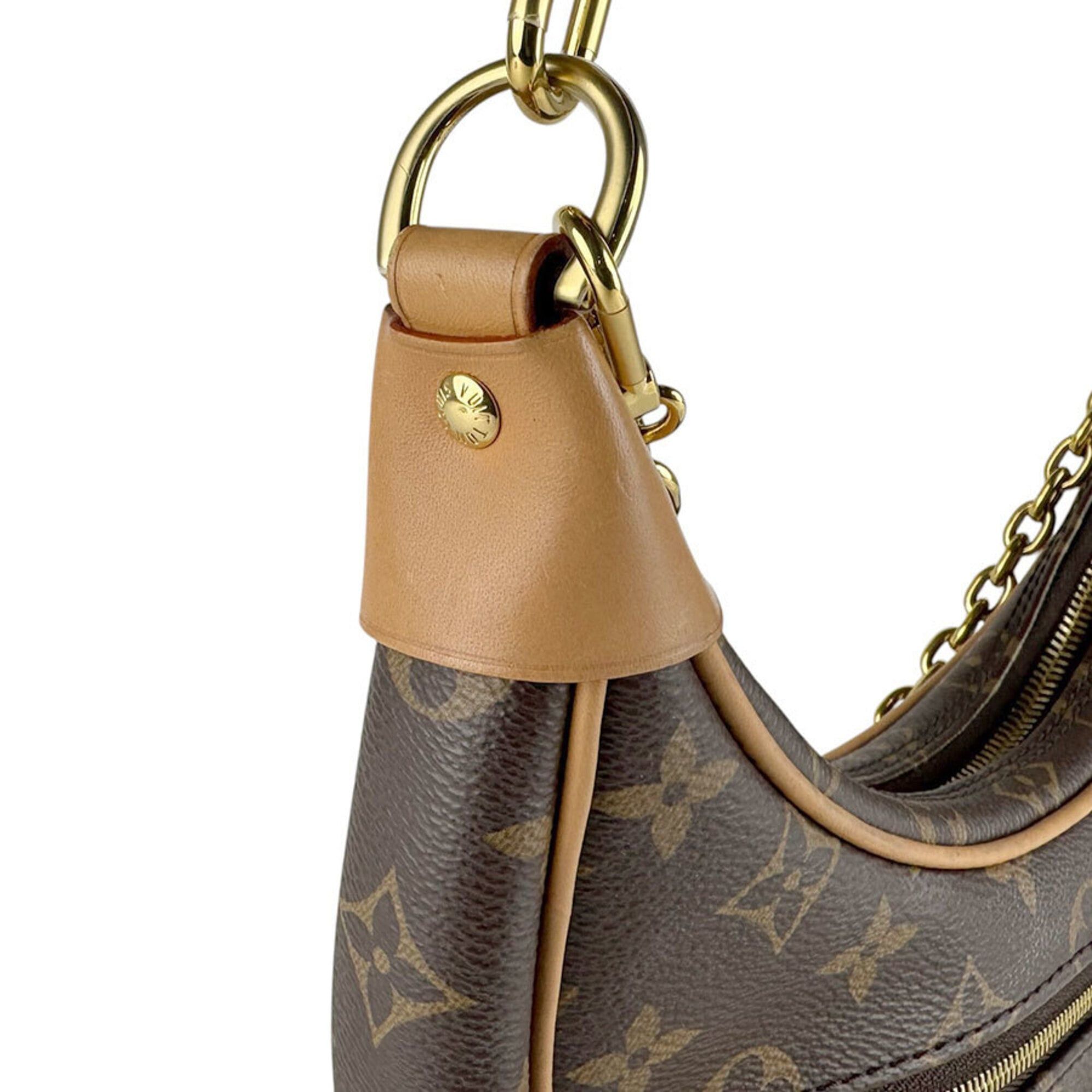 Louis Vuitton Louis Vuitton Shoulder Bag Monogram Loop Canvas Brown Women's M81098 z9499 Size ONE SIZE - 6 Thumbnail