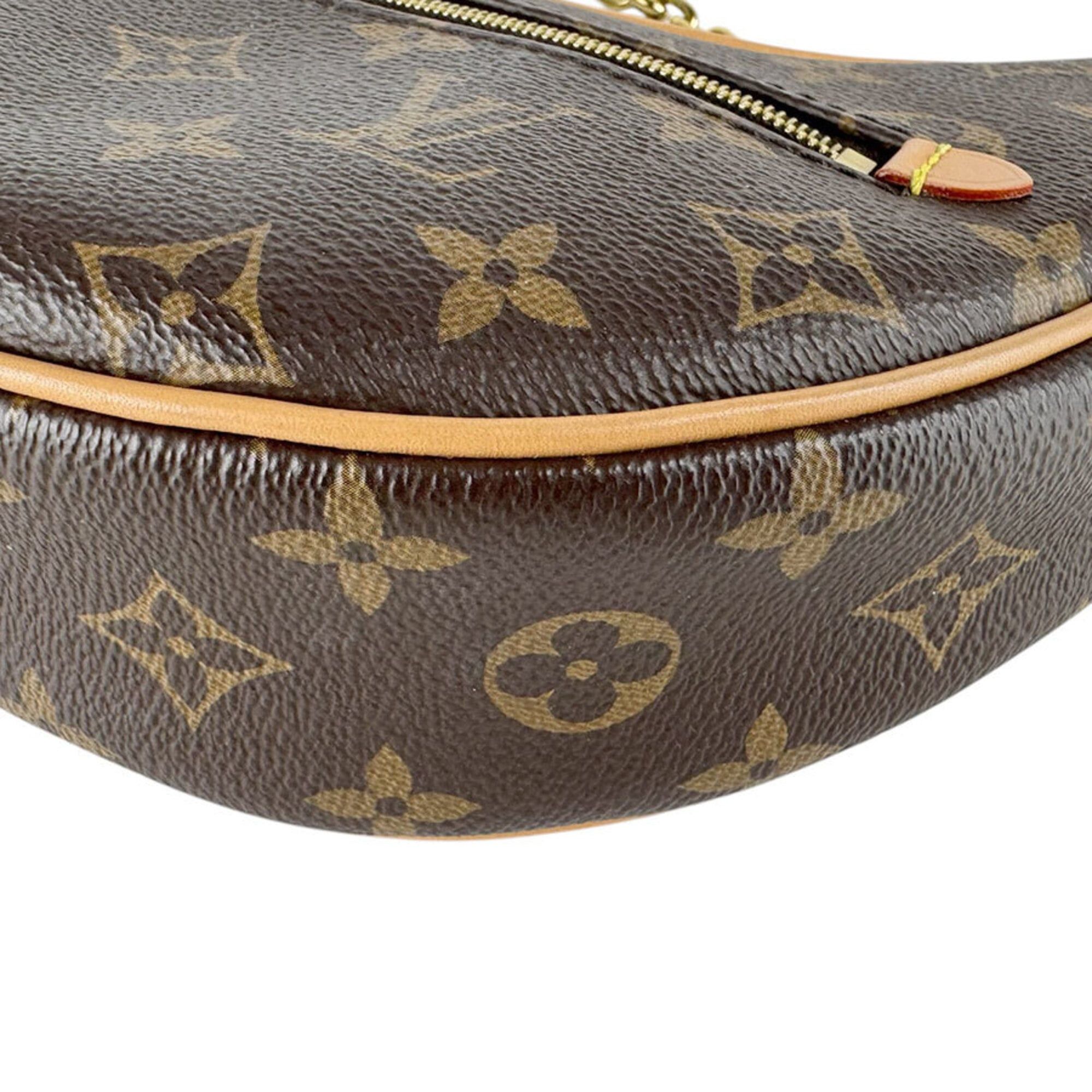 Louis Vuitton Louis Vuitton Shoulder Bag Monogram Loop Canvas Brown Women's M81098 z9499 Size ONE SIZE - 9 Thumbnail