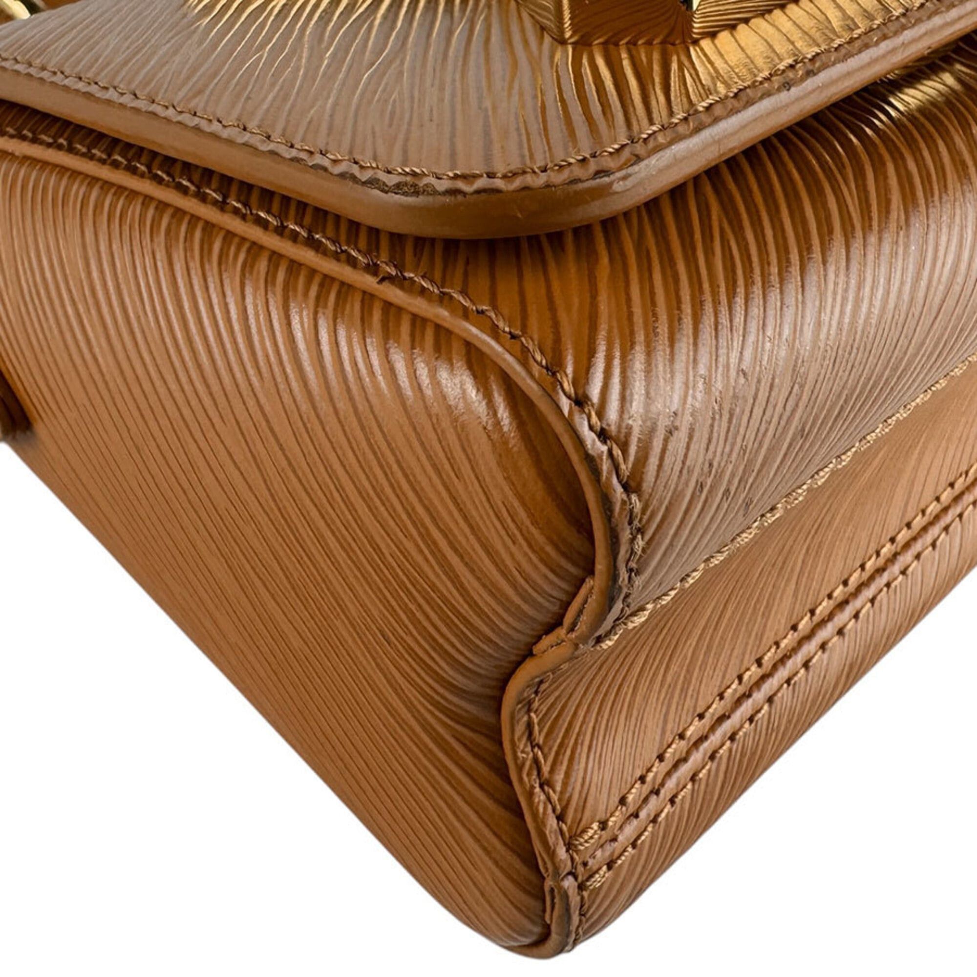 Louis Vuitton Louis Vuitton Shoulder Bag Epi Twist Lock XL Leather Camel Women's M22297 z9493 Size ONE SIZE - 8 Thumbnail