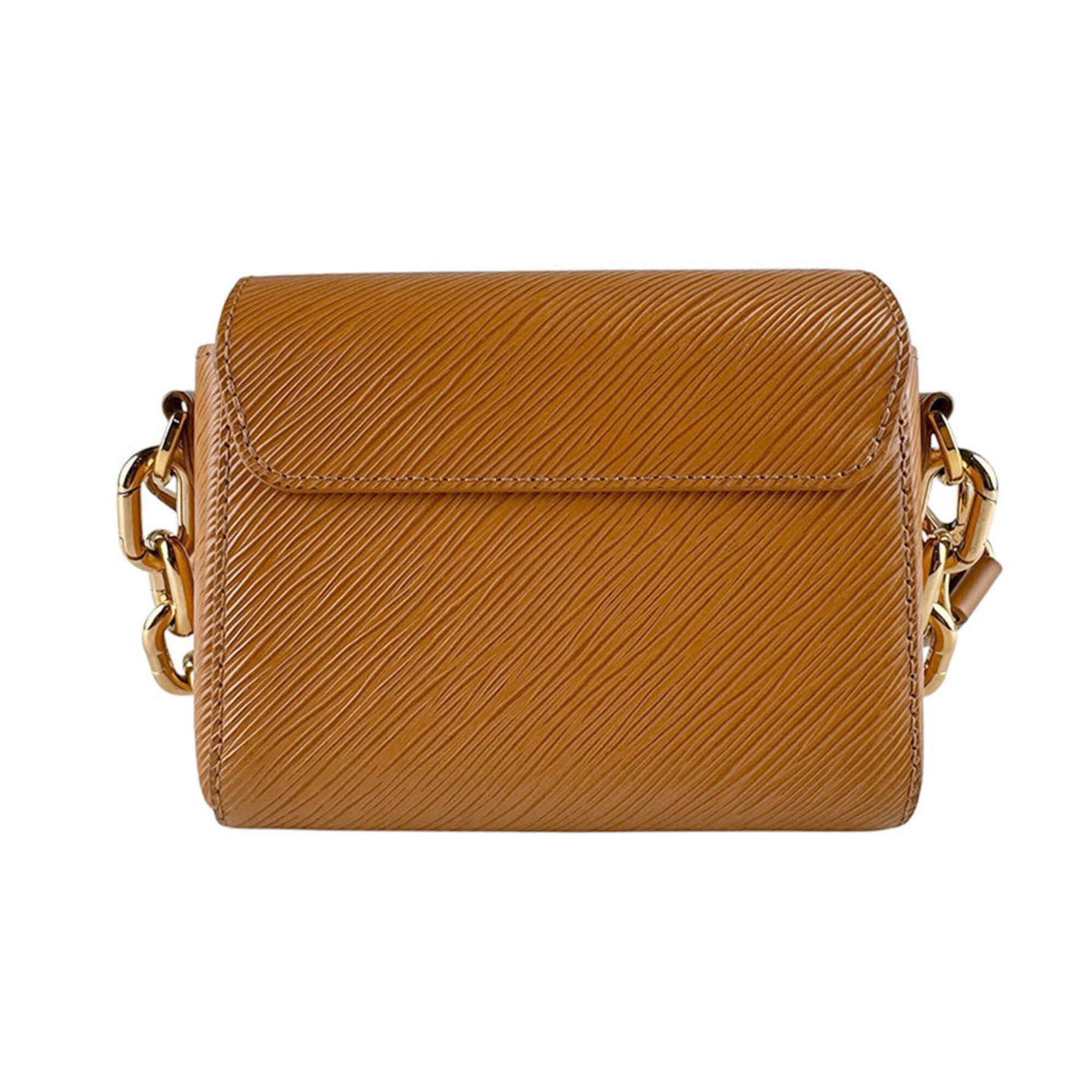 Louis Vuitton Louis Vuitton Shoulder Bag Epi Twist Lock XL Leather Camel Women's M22297 z9493 Size ONE SIZE - 3 Thumbnail