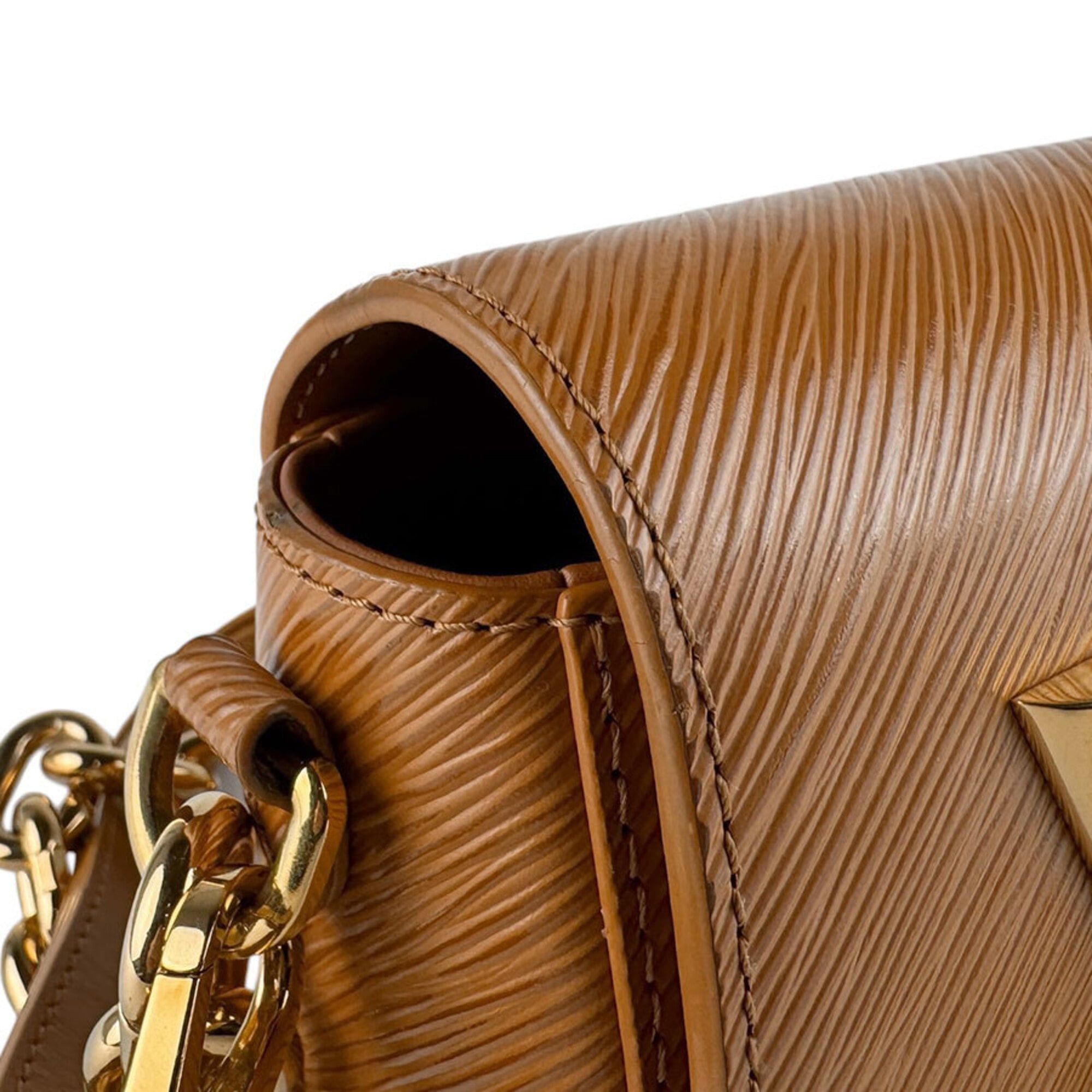 Louis Vuitton Louis Vuitton Shoulder Bag Epi Twist Lock XL Leather Camel Women's M22297 z9493 Size ONE SIZE - 6 Thumbnail