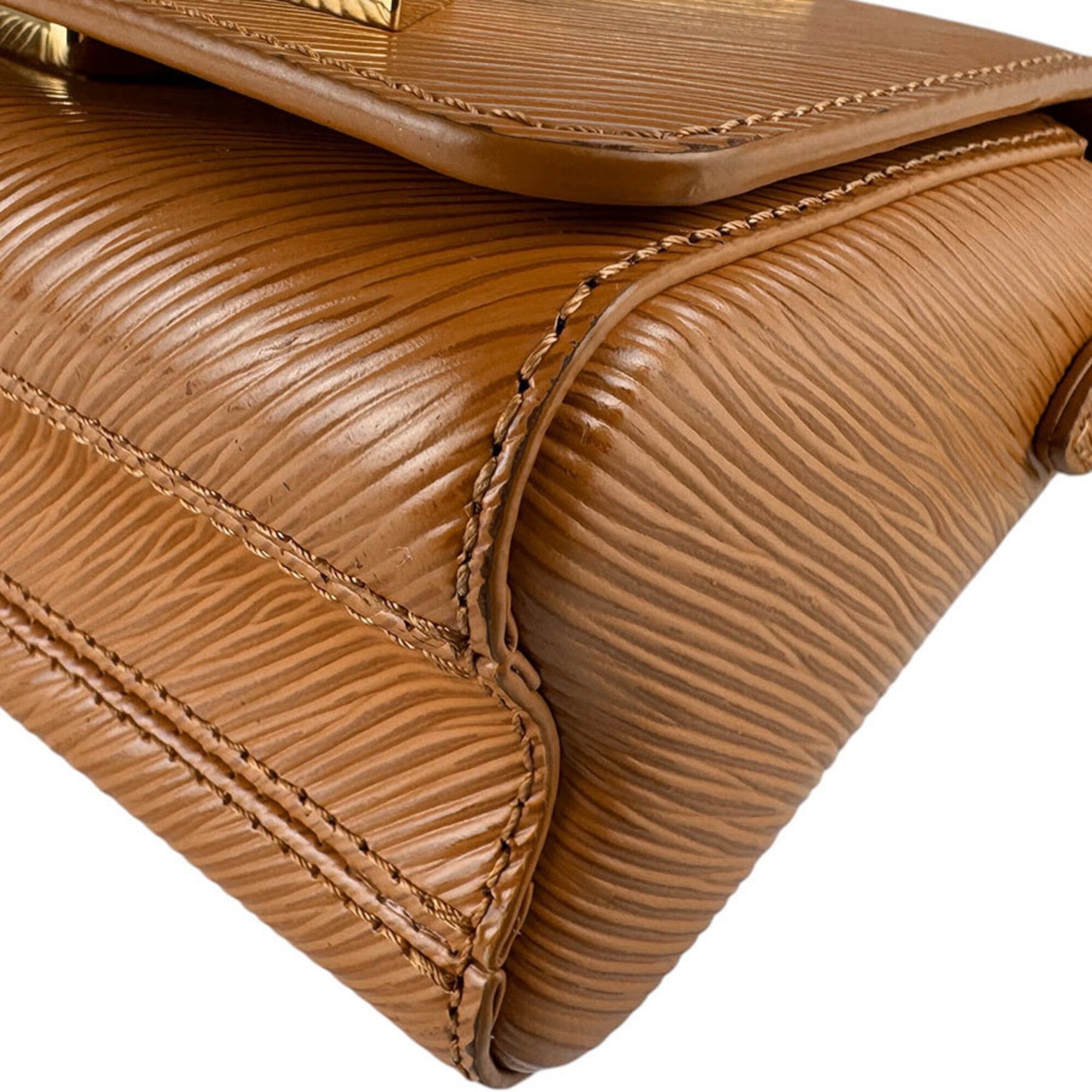 Louis Vuitton Louis Vuitton Shoulder Bag Epi Twist Lock XL Leather Camel Women's M22297 z9493 Size ONE SIZE - 9 Thumbnail