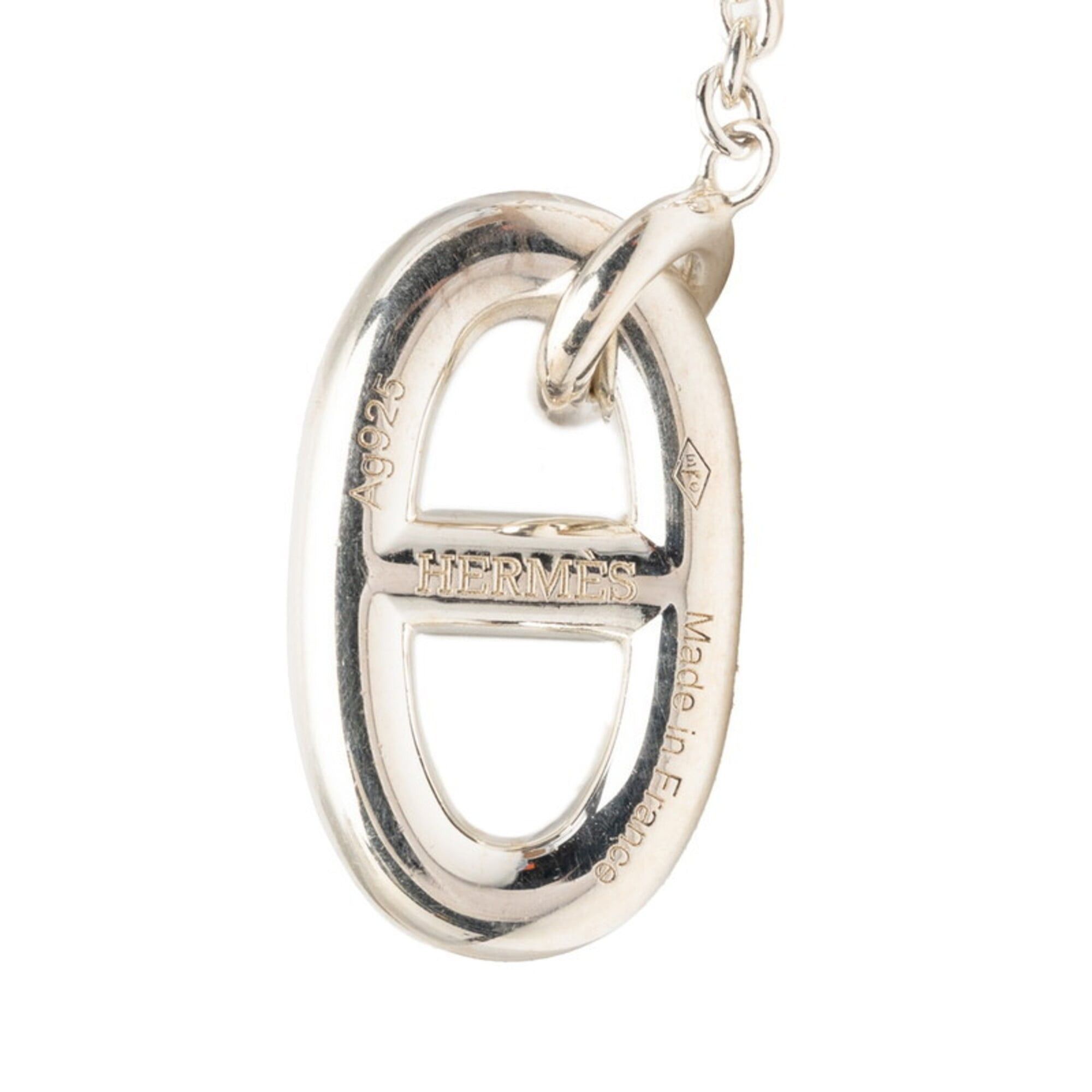 Hermes Hermes Chaine d'Ancre Earrings, Silver, SV925, Women's, HERMES Size ONE SIZE - 3 Thumbnail