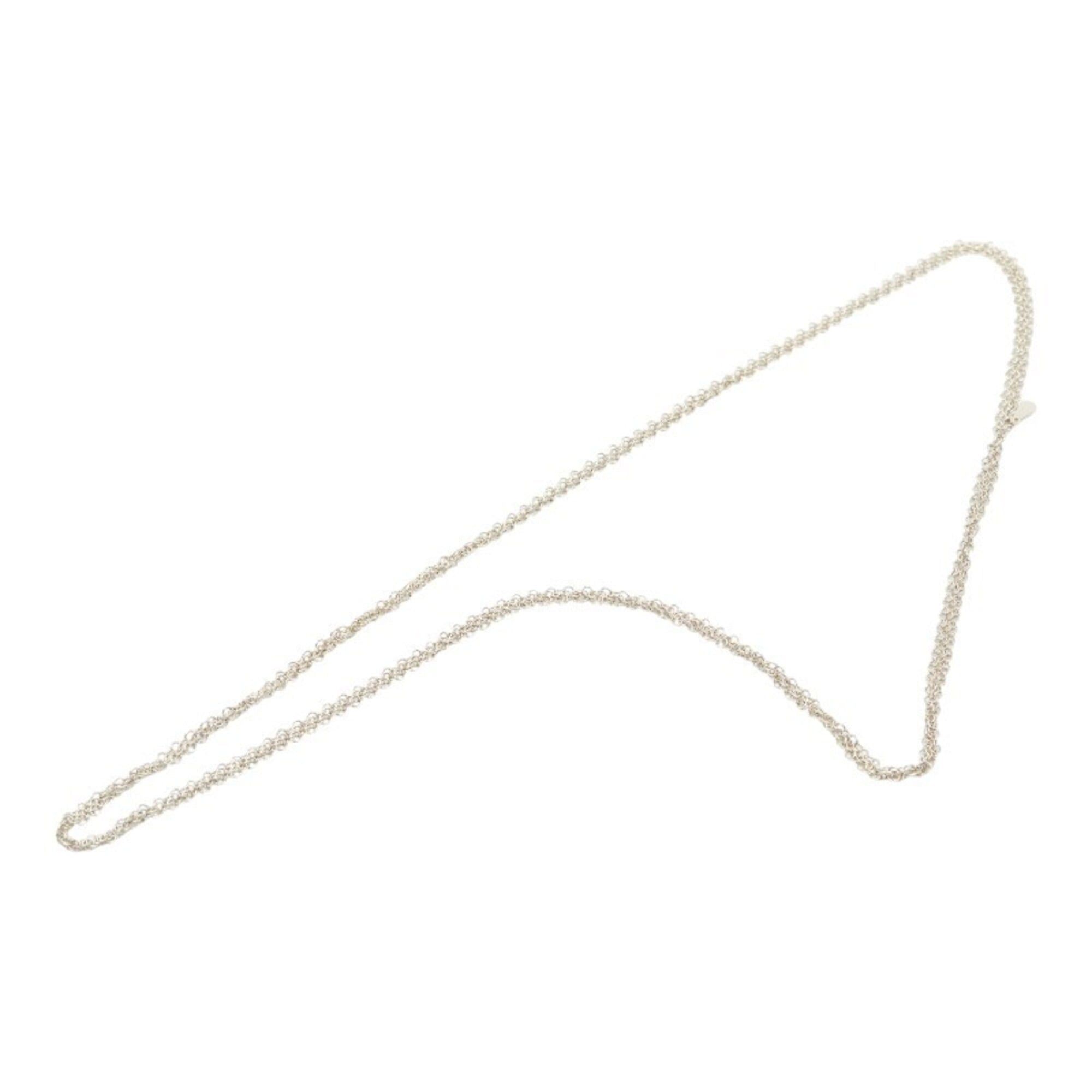 Tiffany & Co. Tiffany & Co. Elsa Peretti Mesh Chain Necklace, Sterling Silver (SV925), Women's. Size ONE SIZE - 2 Thumbnail